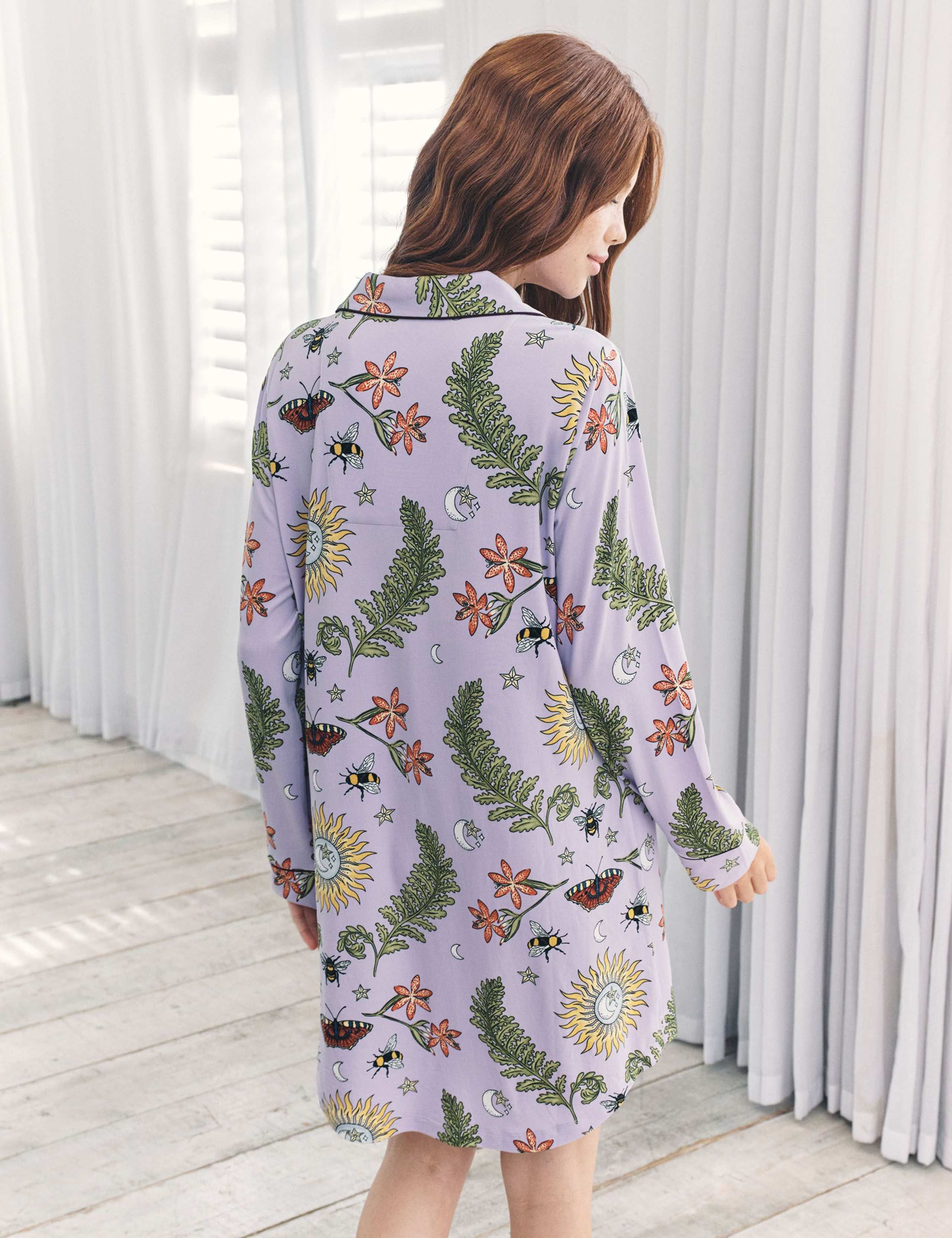 Jersey Forest Print Revere Nightshirt 3 of 5