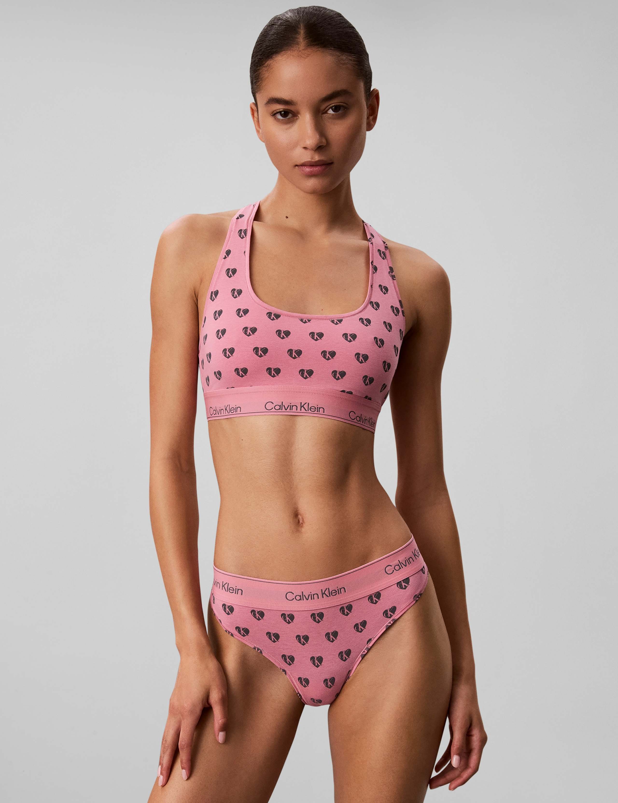 Icon Cotton Modal Printed Thong 3 of 7