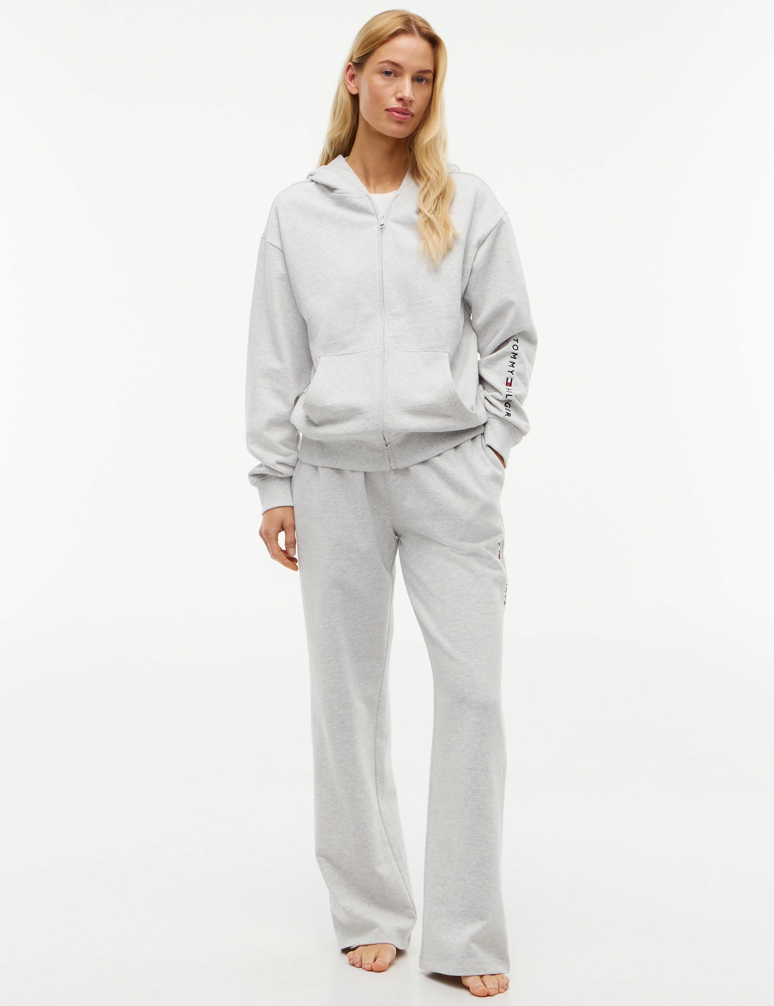 Essential Pure Cotton Zip Up Hoodie 1 of 5