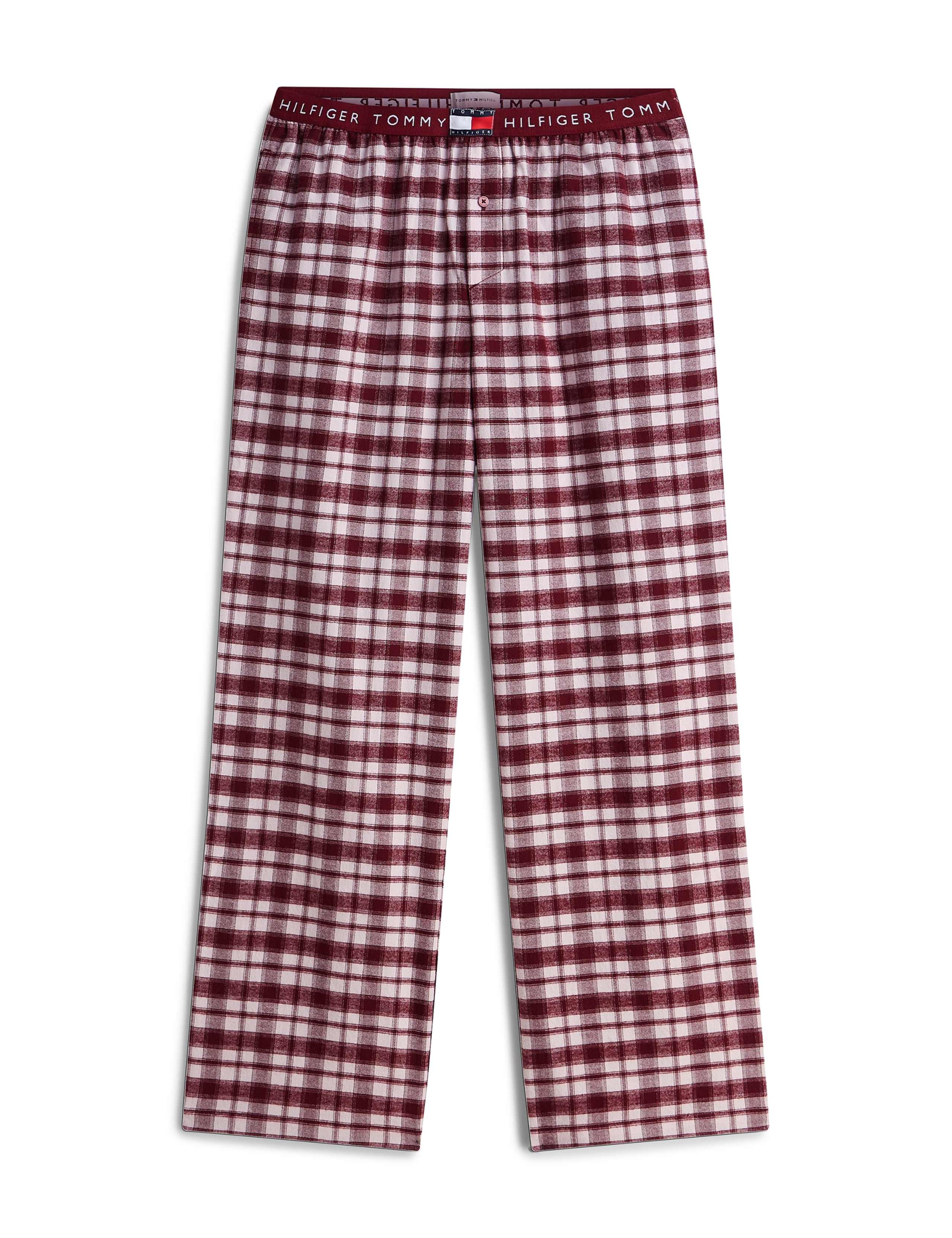 Heritage Pure Cotton Checked Pyjama Bottoms 2 of 5