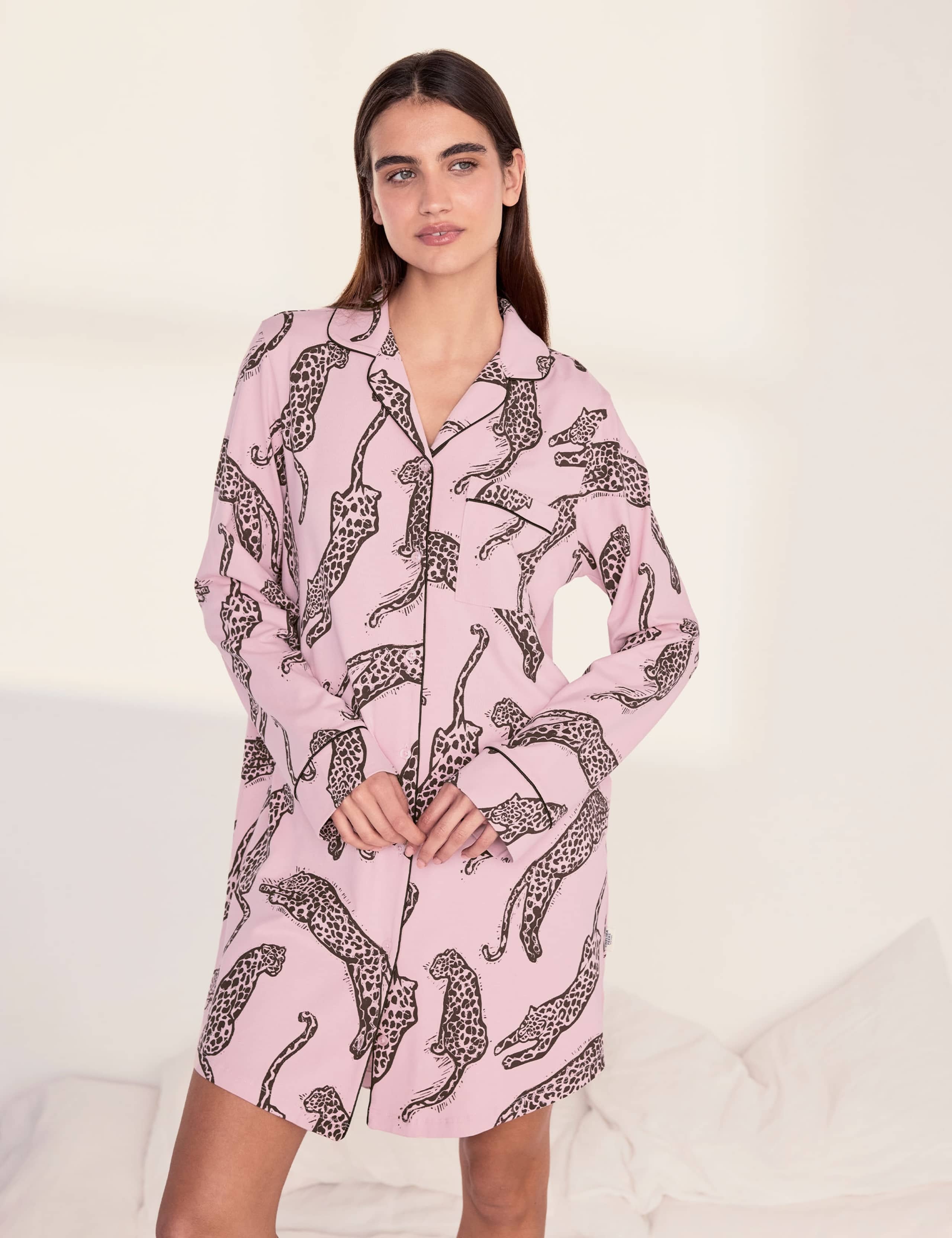 Cotton Rich Printed Nightshirt 3 of 5