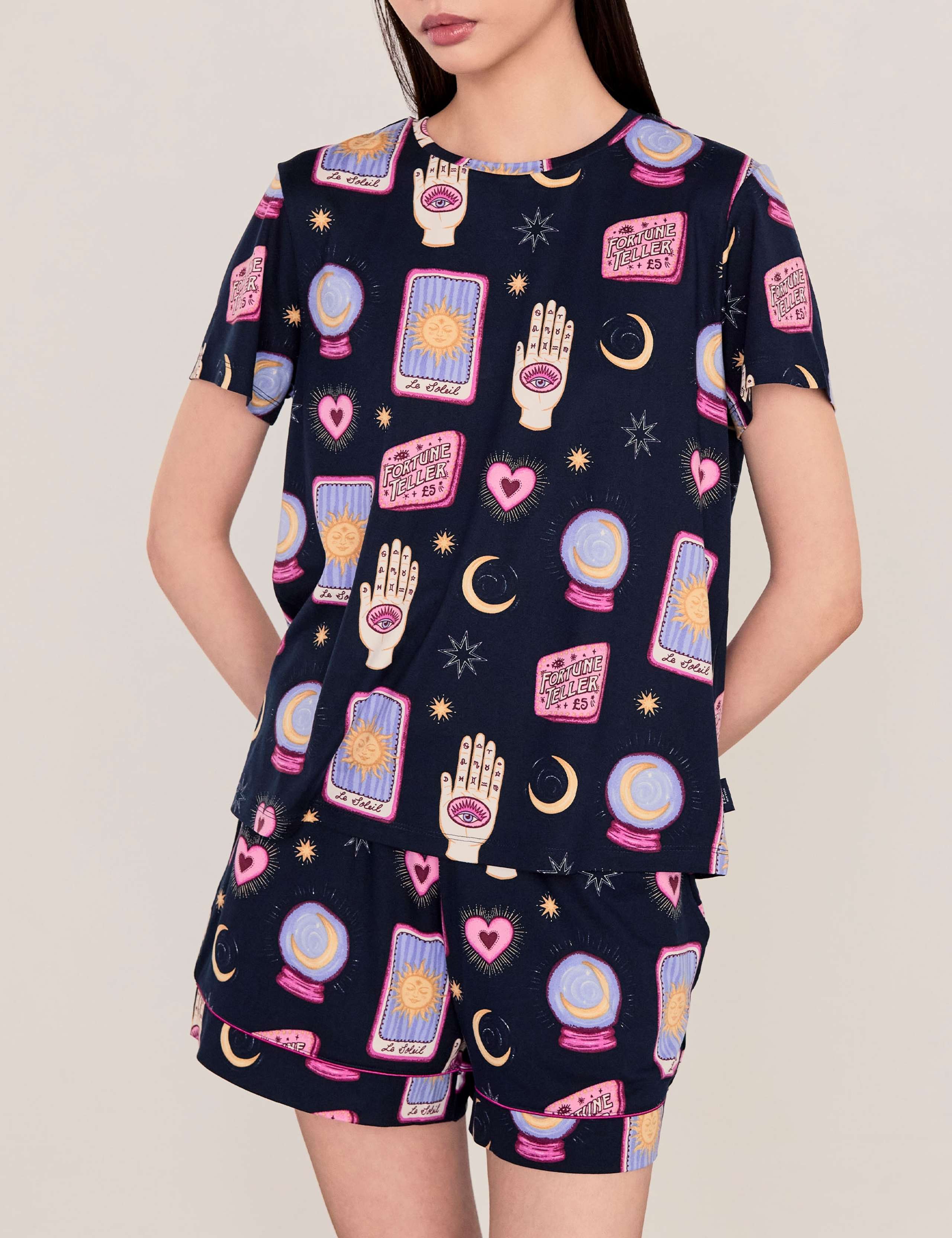 Jersey Tarot Card Print Shortie Set 2 of 6