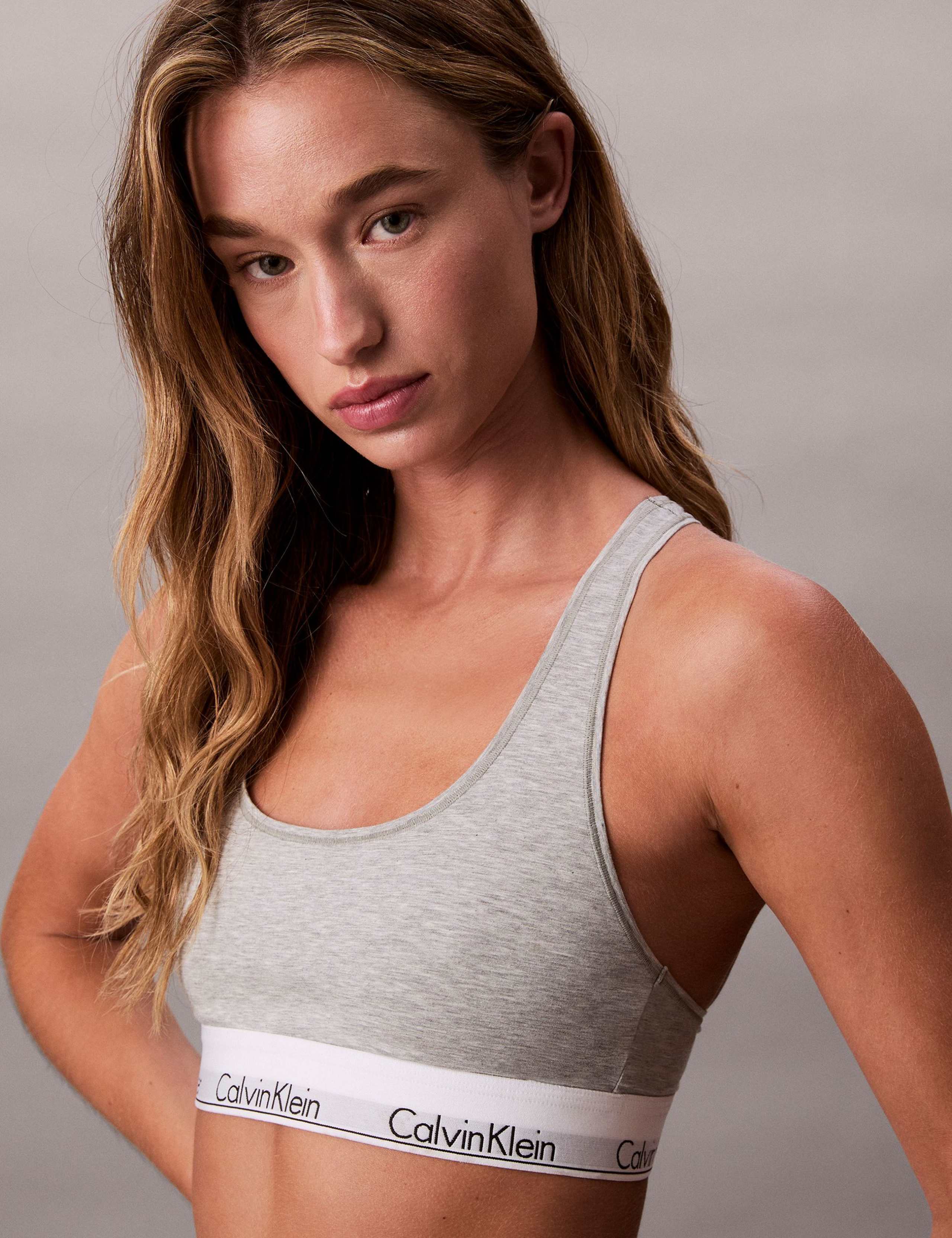 Unlined Bralette - Icon Cotton Modal 6 of 6