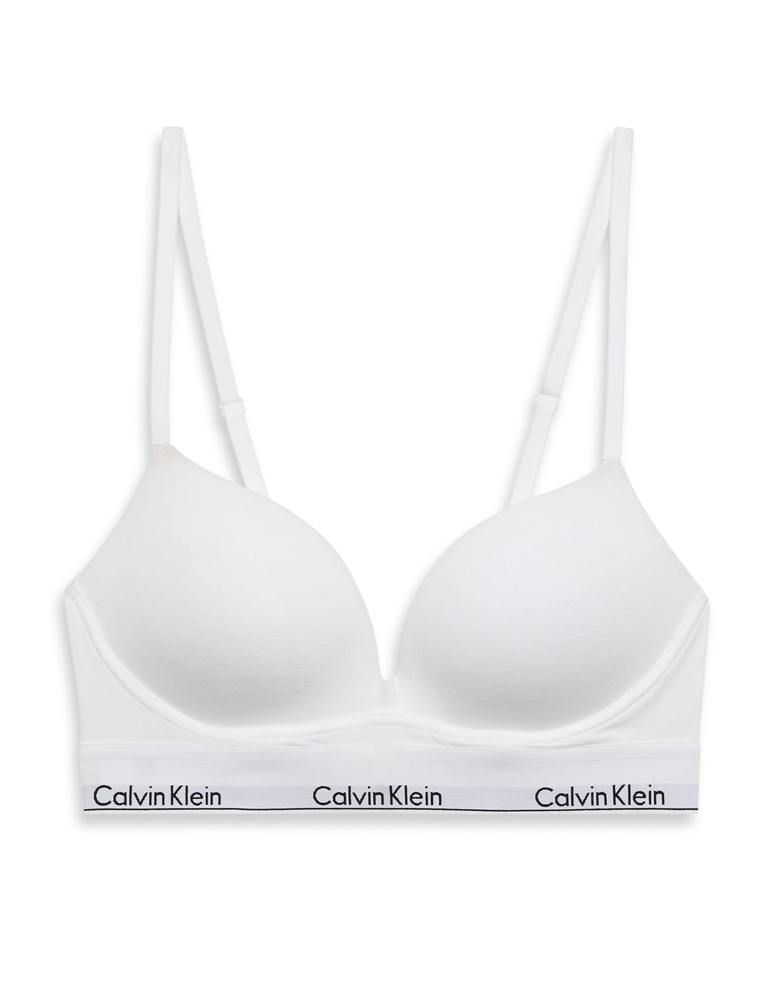 Icon Cotton Modal Push-Up Plunge Bra 2 of 6