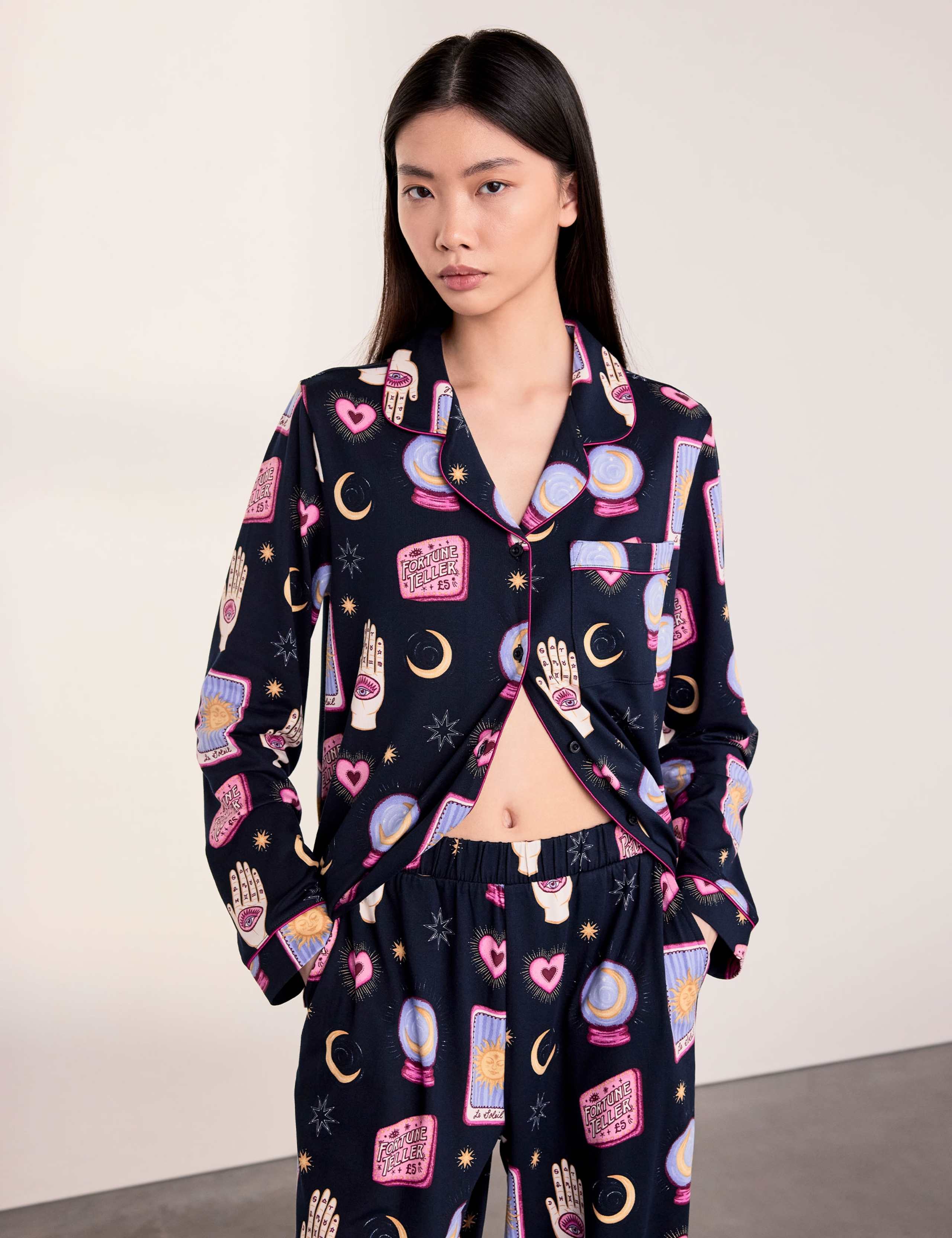 Jersey Tarot Print Revere Pyjama Set 2 of 5