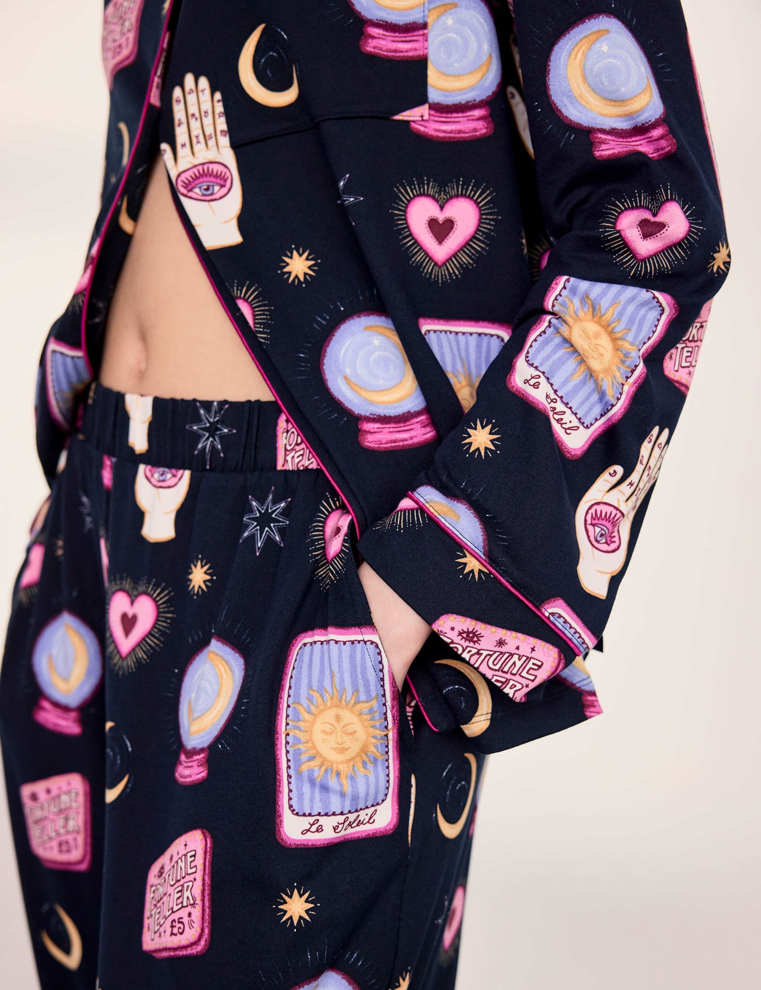 Jersey Tarot Print Revere Pyjama Set 3 of 5