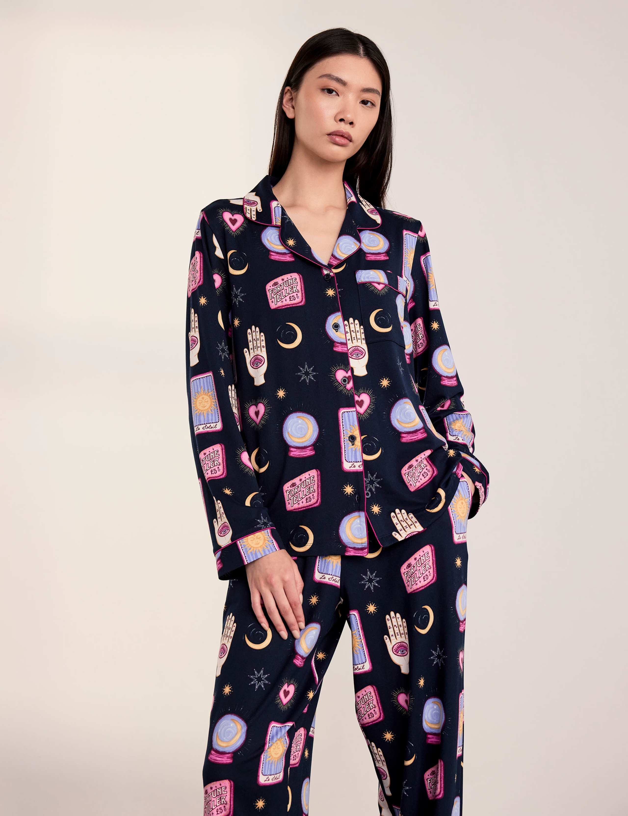 Jersey Tarot Print Revere Pyjama Set 5 of 5