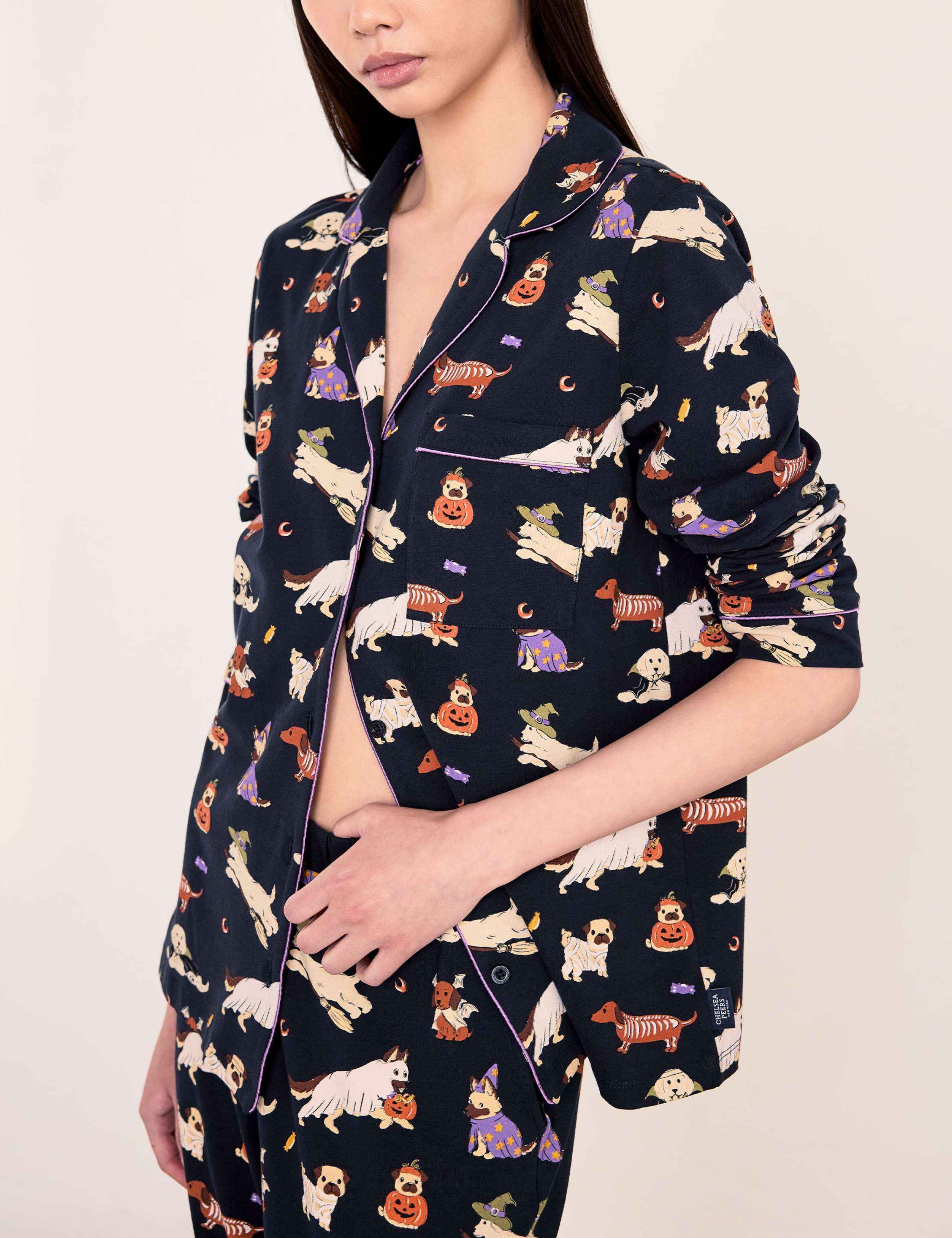 Cotton Rich Halloween Dogs Revere Pyjama Set 6 of 6