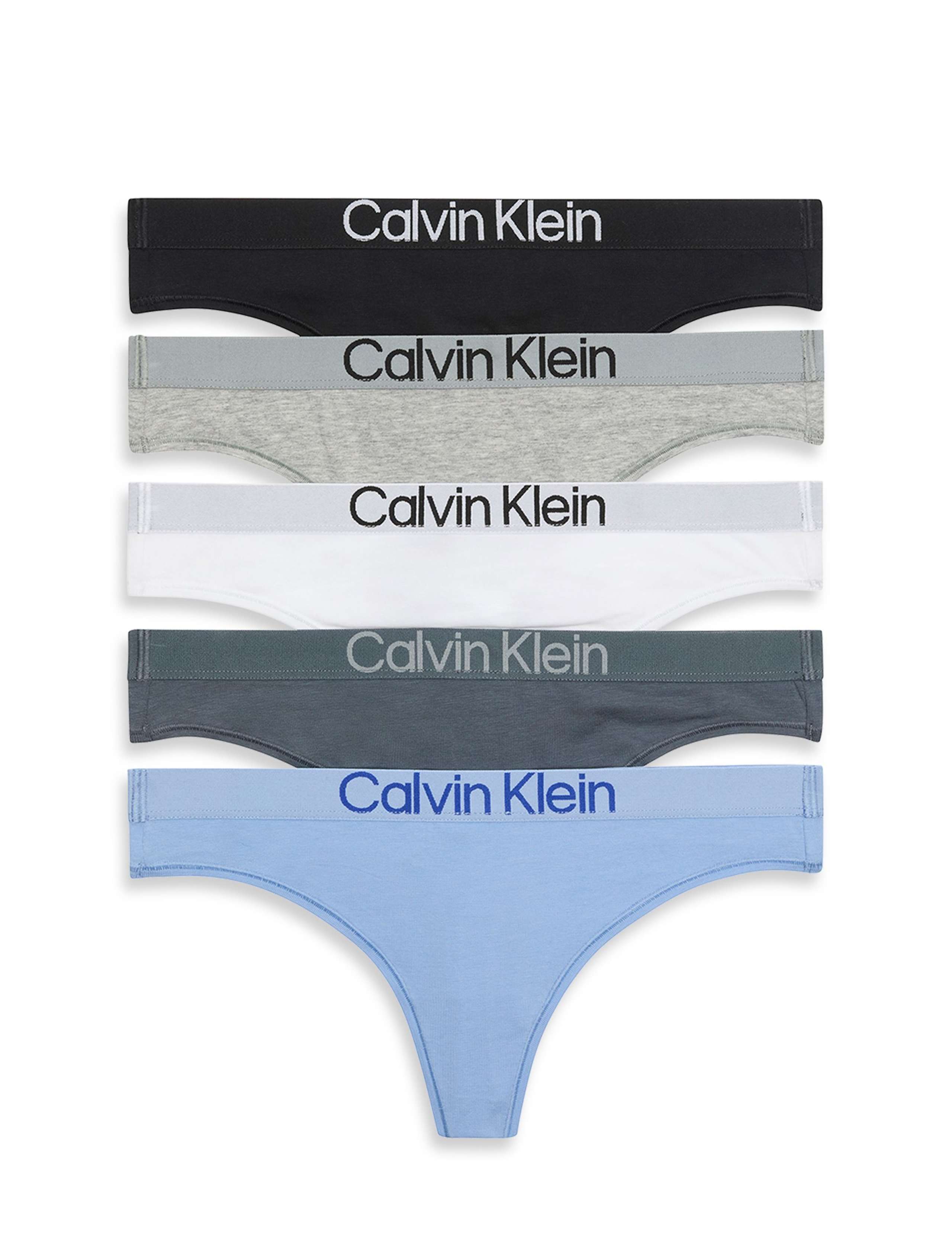 5pk Cotton Rich Thong 2 of 6