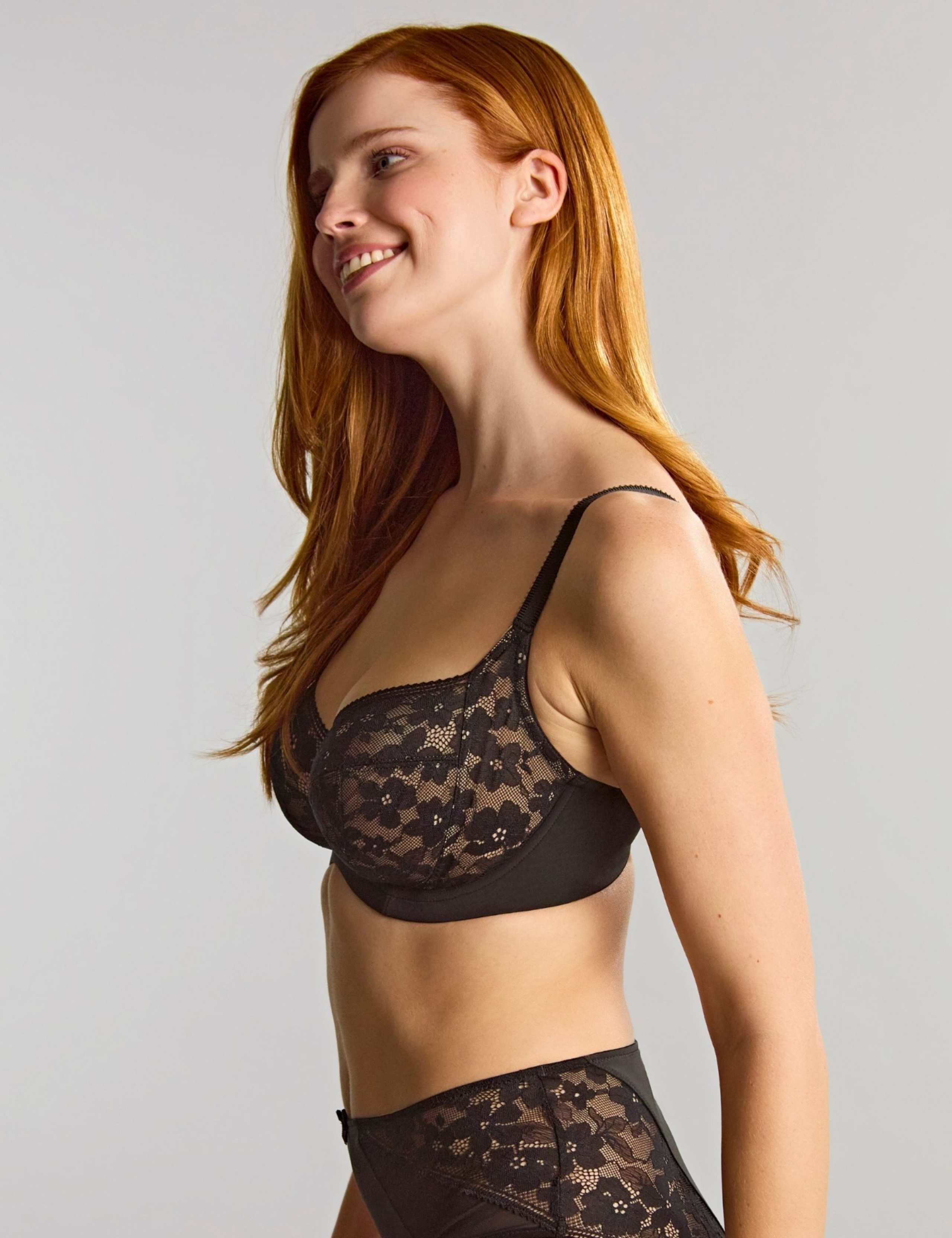 Celeste Lace Wired Balcony Bra (D-K) 4 of 5
