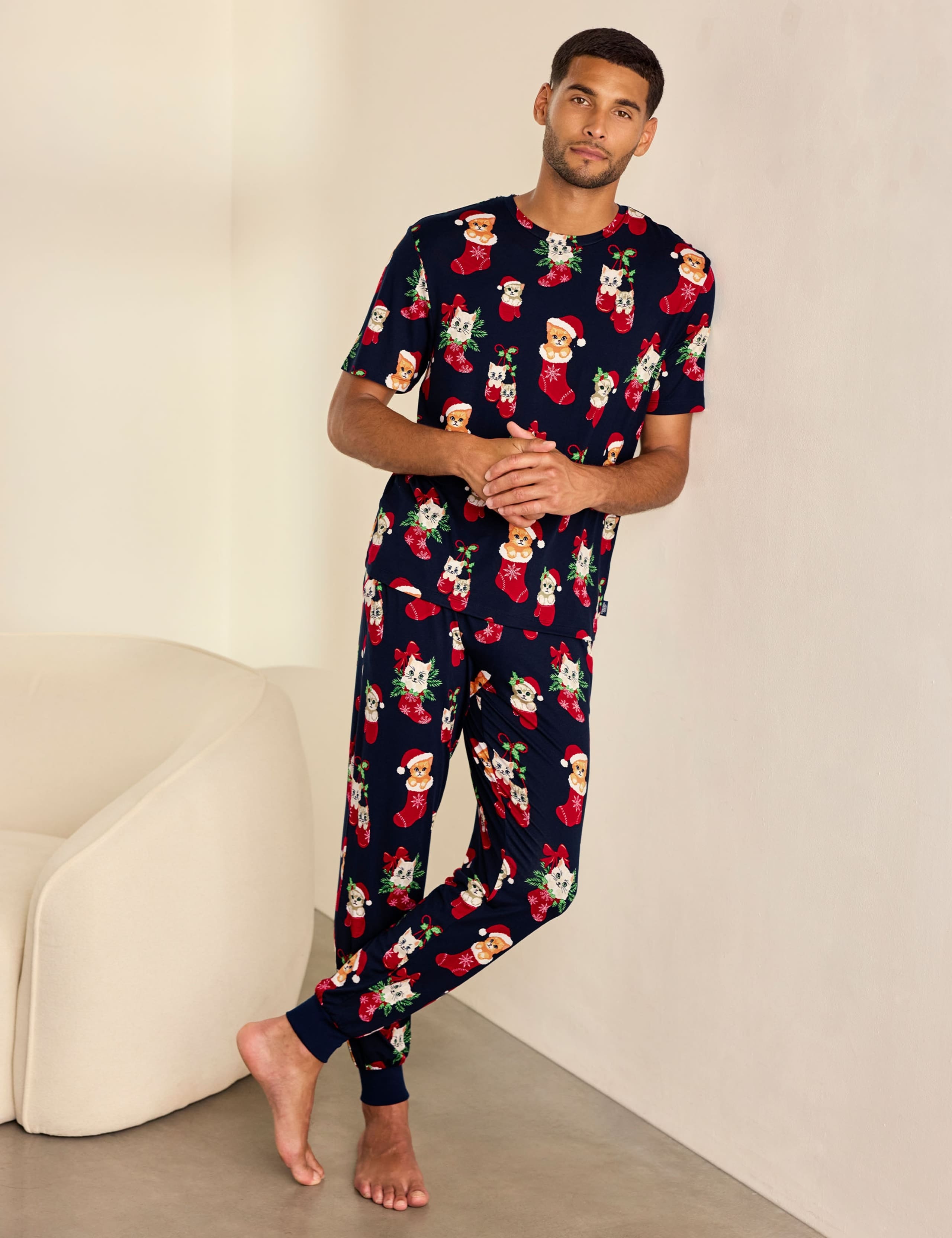 Longer Length Pyjama Set 3 of 6
