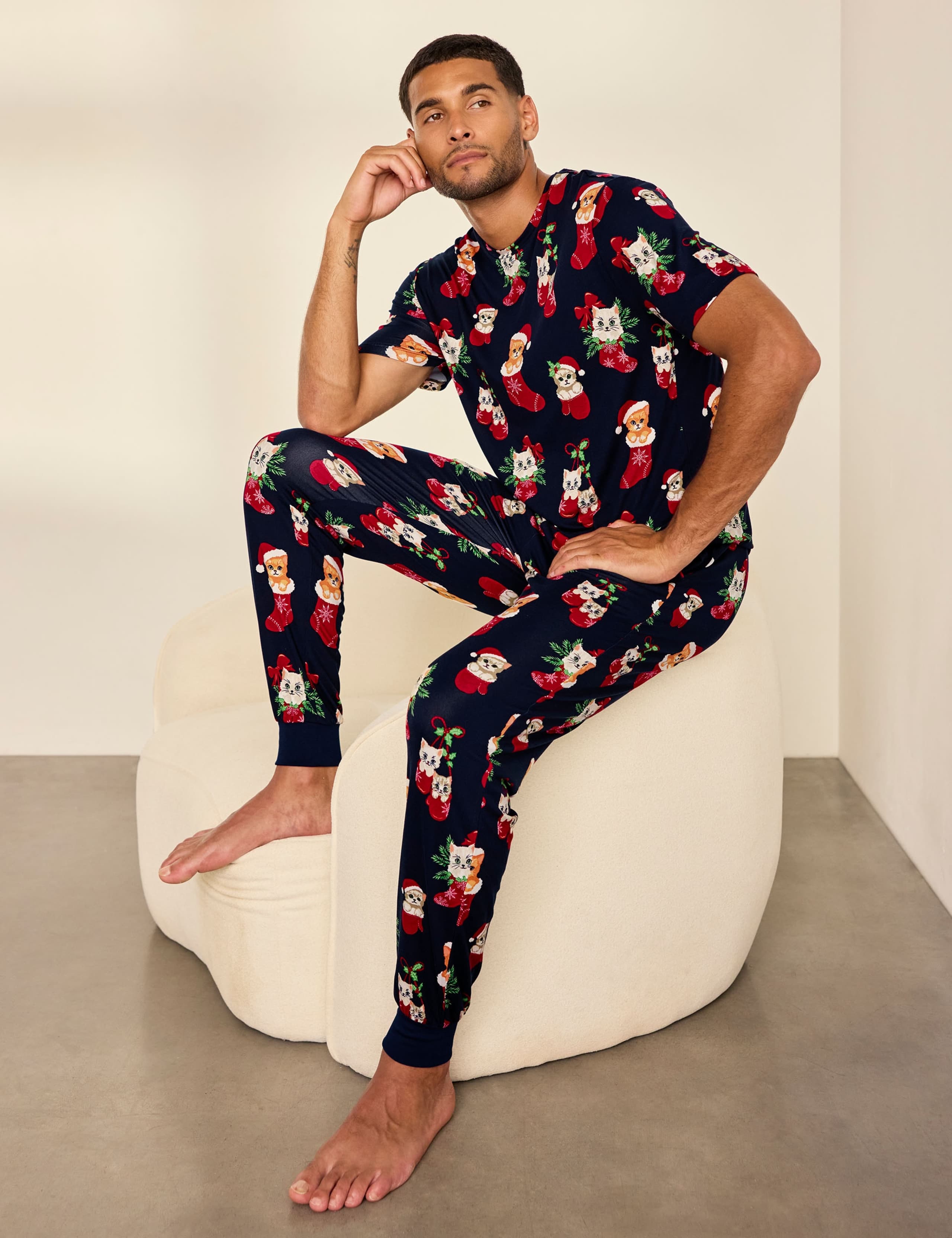 Longer Length Pyjama Set 4 of 6
