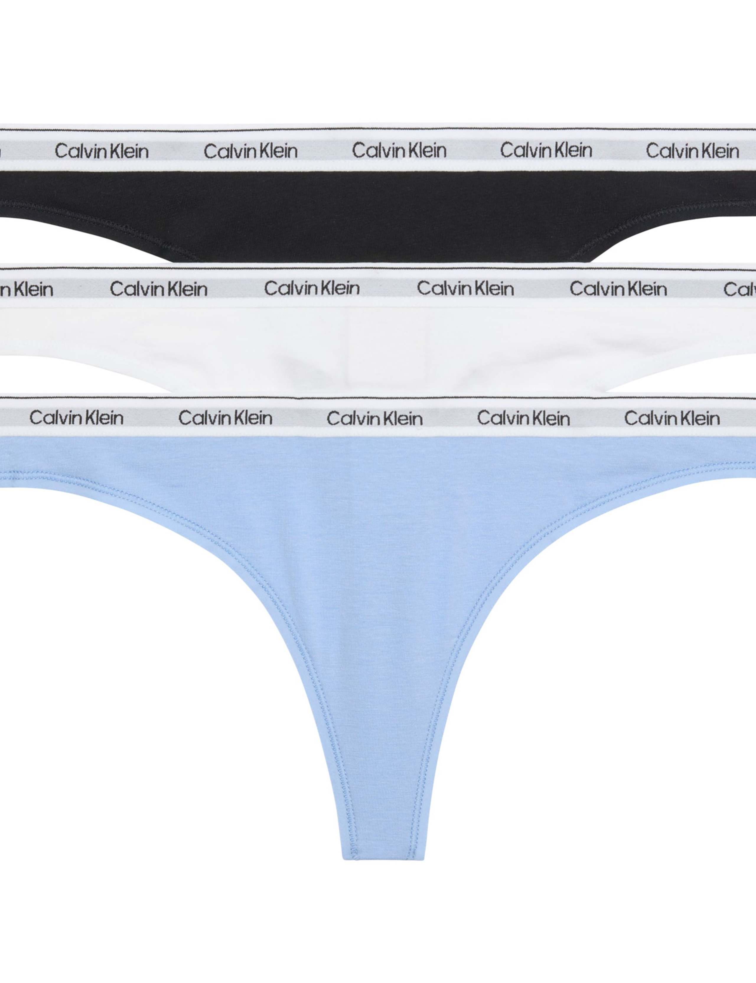3pk Icon Logo Cotton Rich Thongs 2 of 6