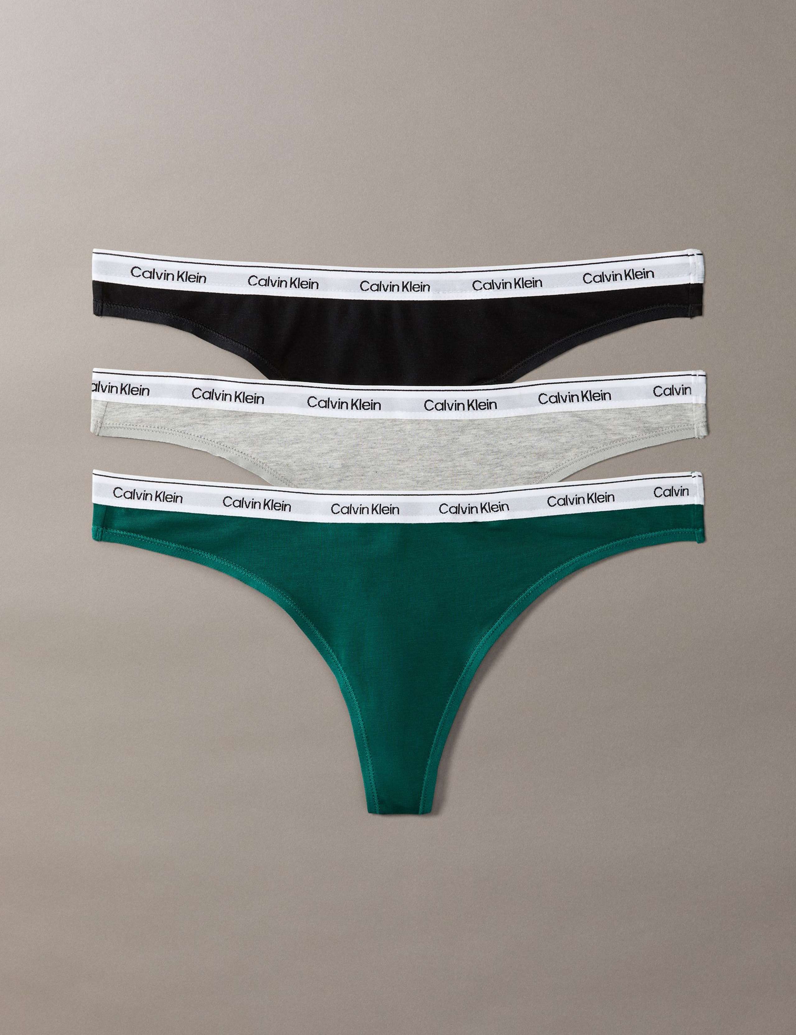 3pk Icon Logo Cotton Rich Thongs 1 of 6