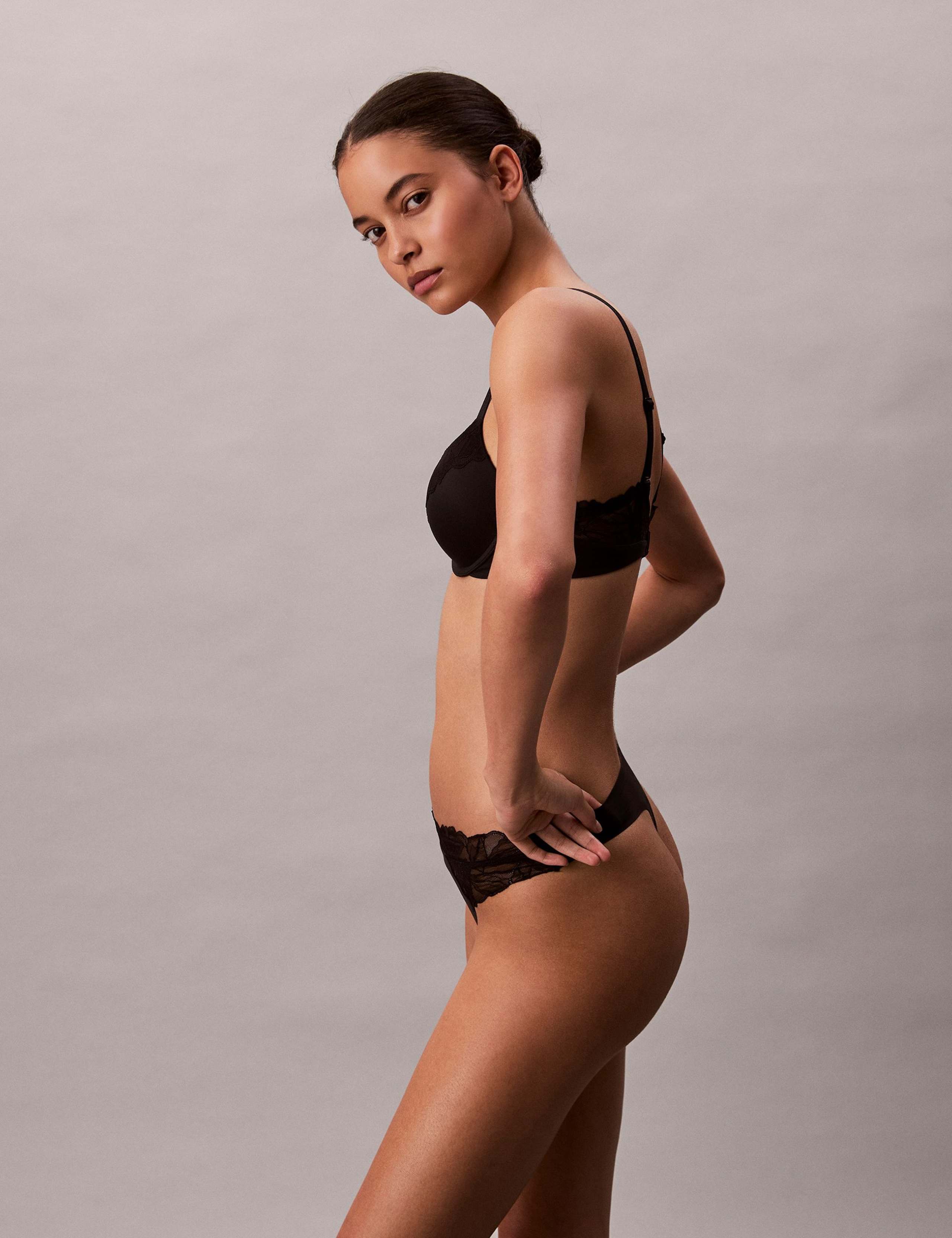 Perfectly Fit Lace Thong 3 of 6