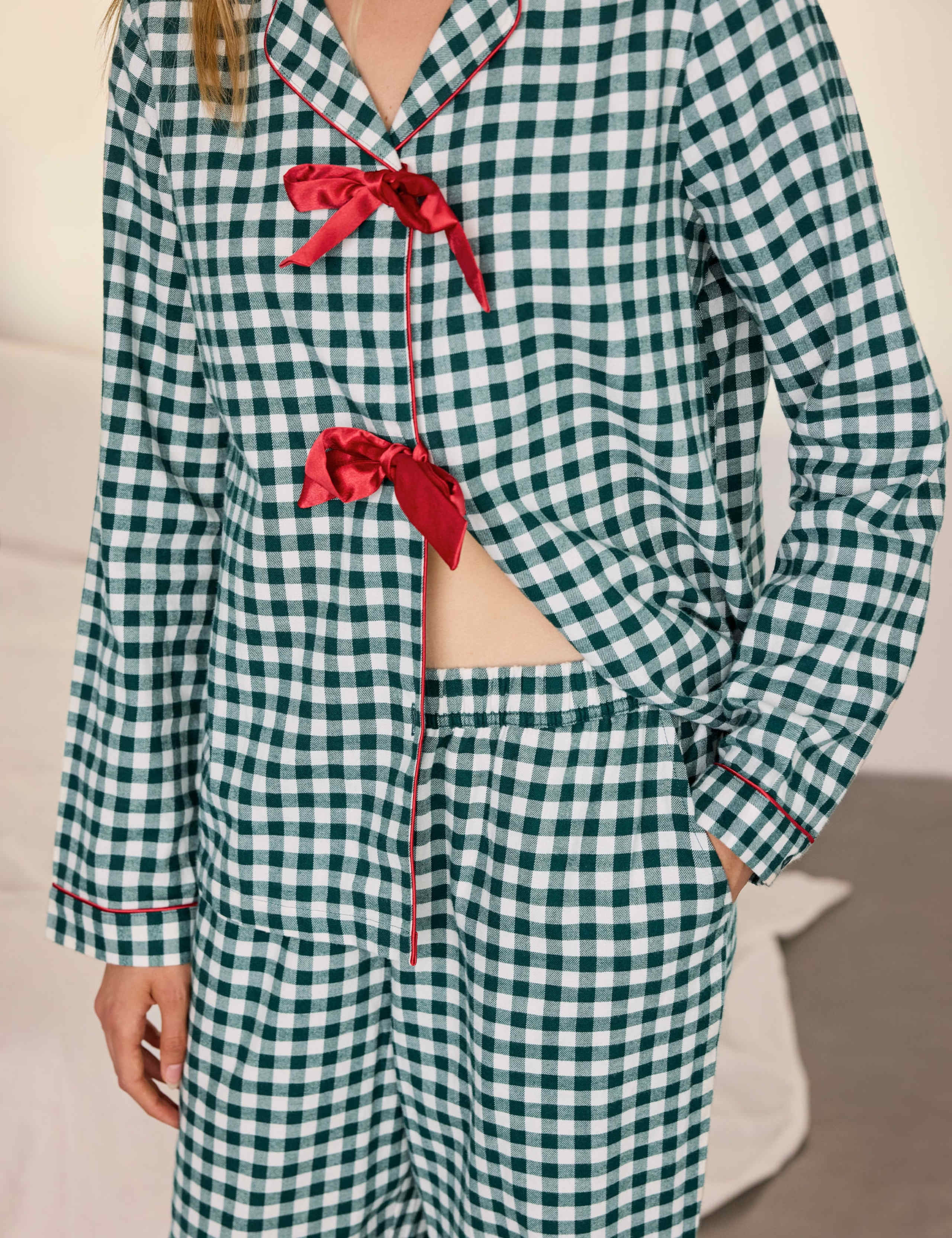 Pure Cotton Long Pyjama Set 7 of 8