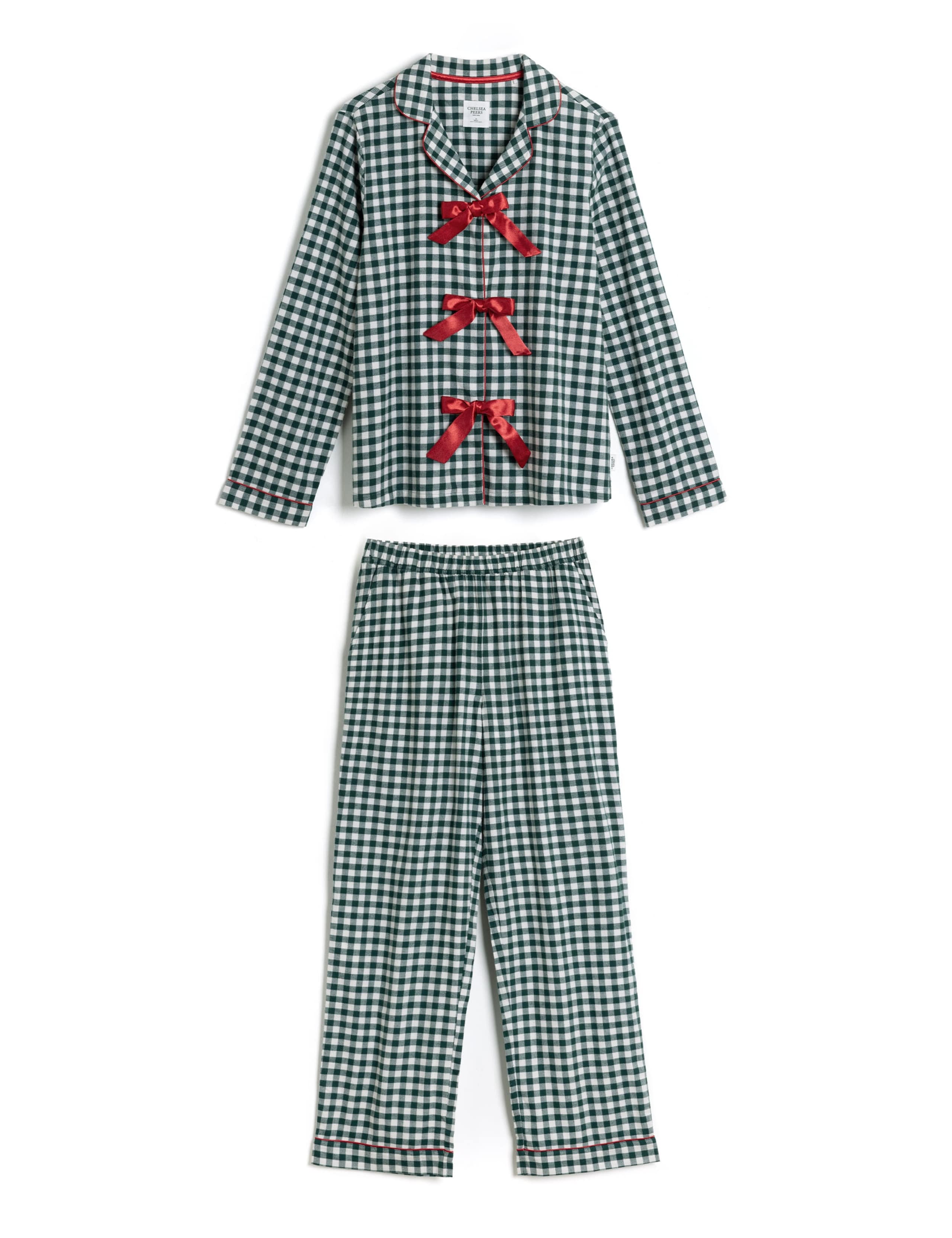 Pure Cotton Long Pyjama Set 2 of 8