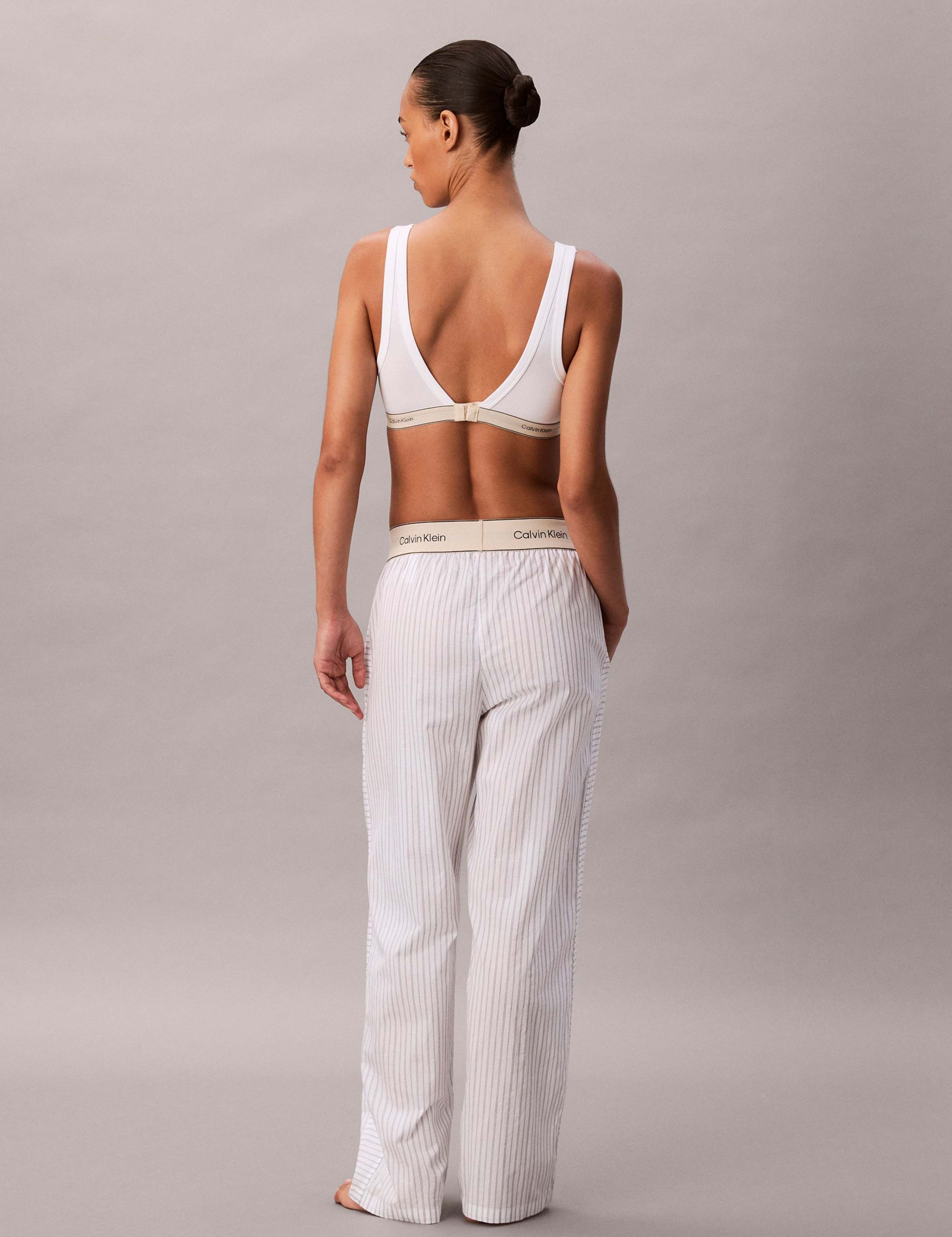 Pure Cotton Striped Pyjama Bottoms 3 of 5