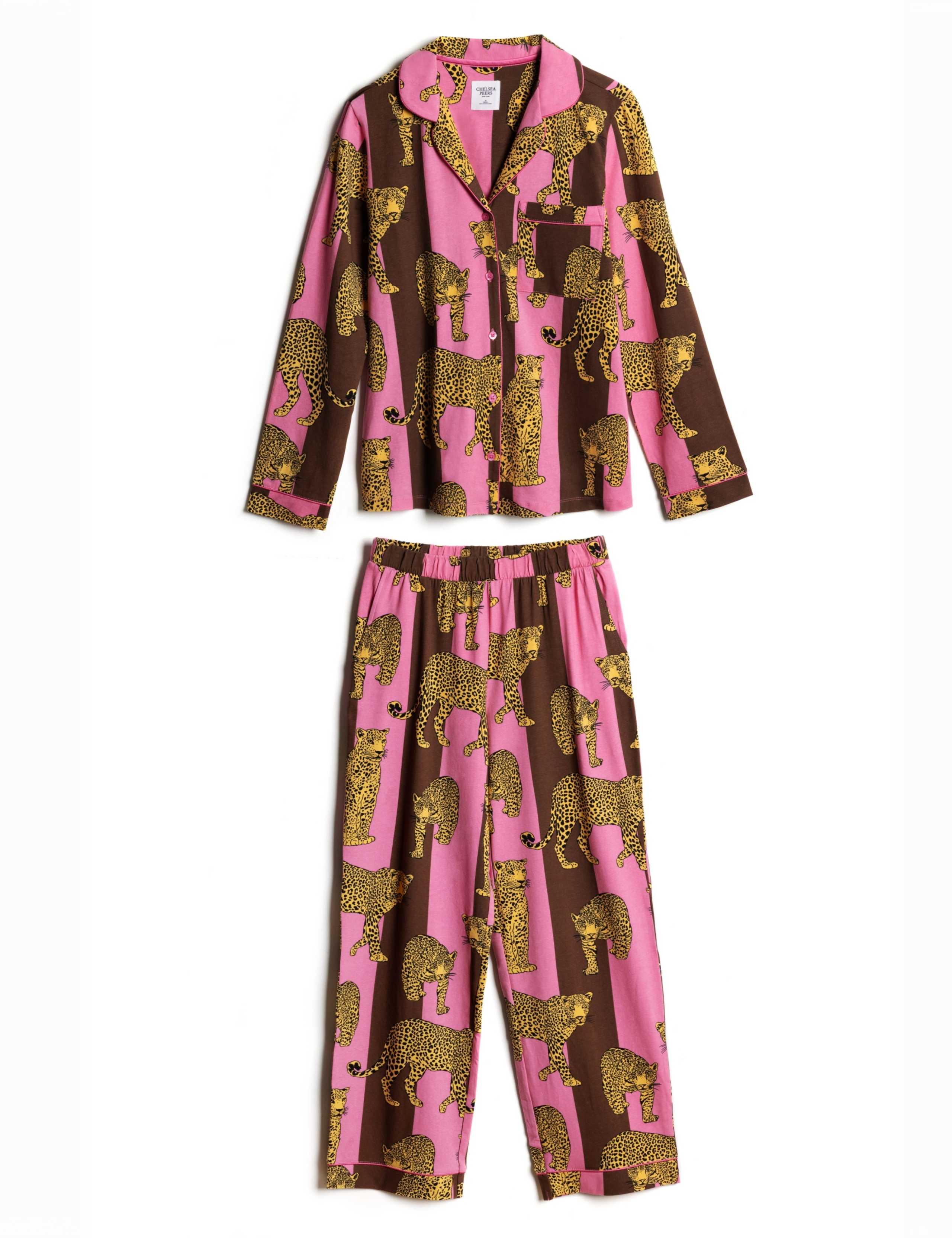 Cotton Long Sleeve Two Piece Pyjama Set 2 of 9