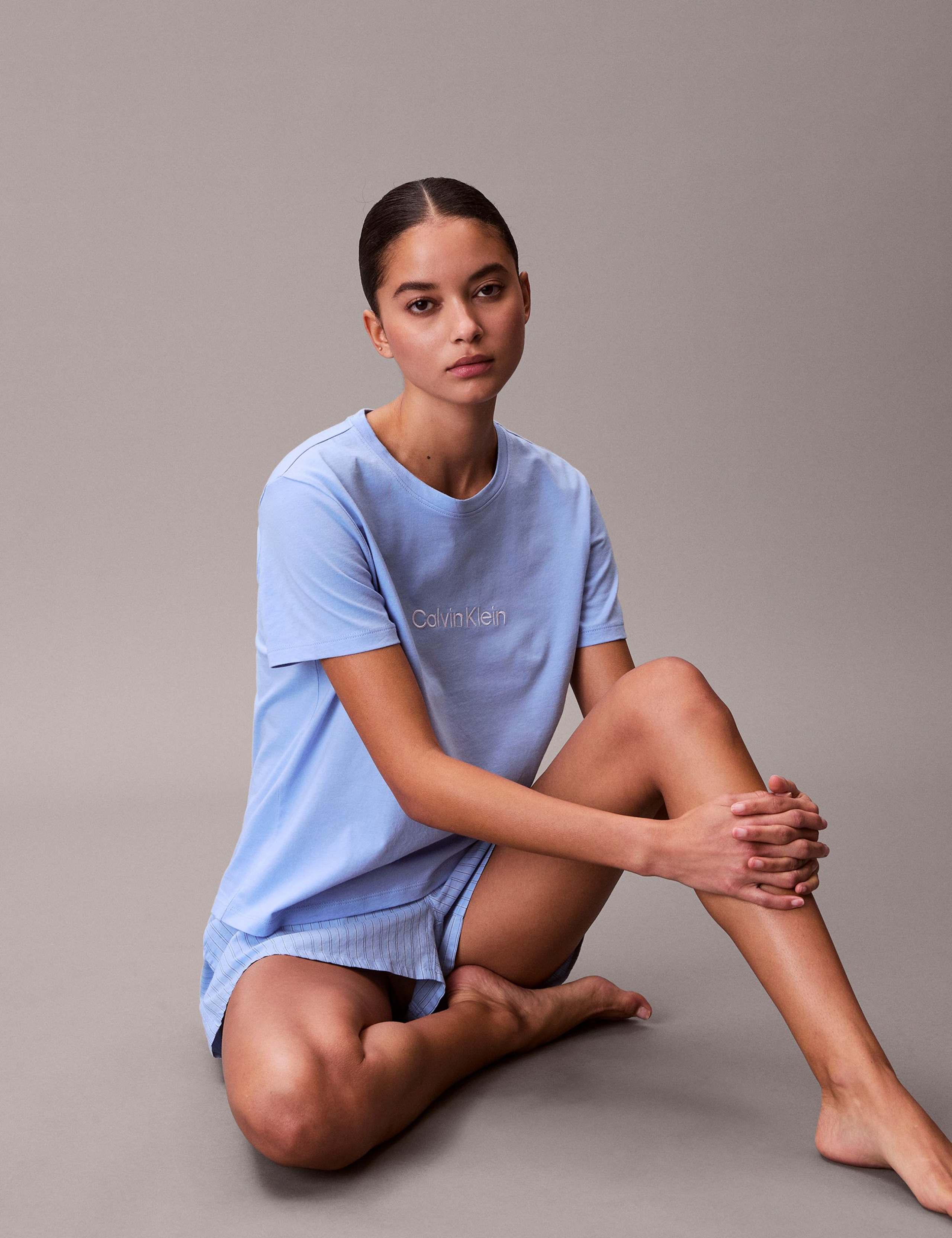 Pure Cotton Striped Shortie Set 4 of 7