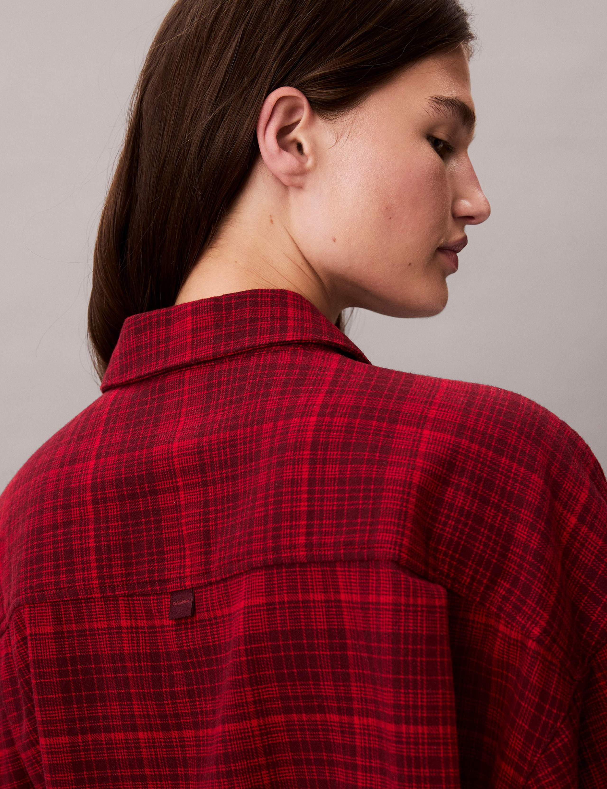 Pure Cotton Checked Pyjama Top 4 of 6