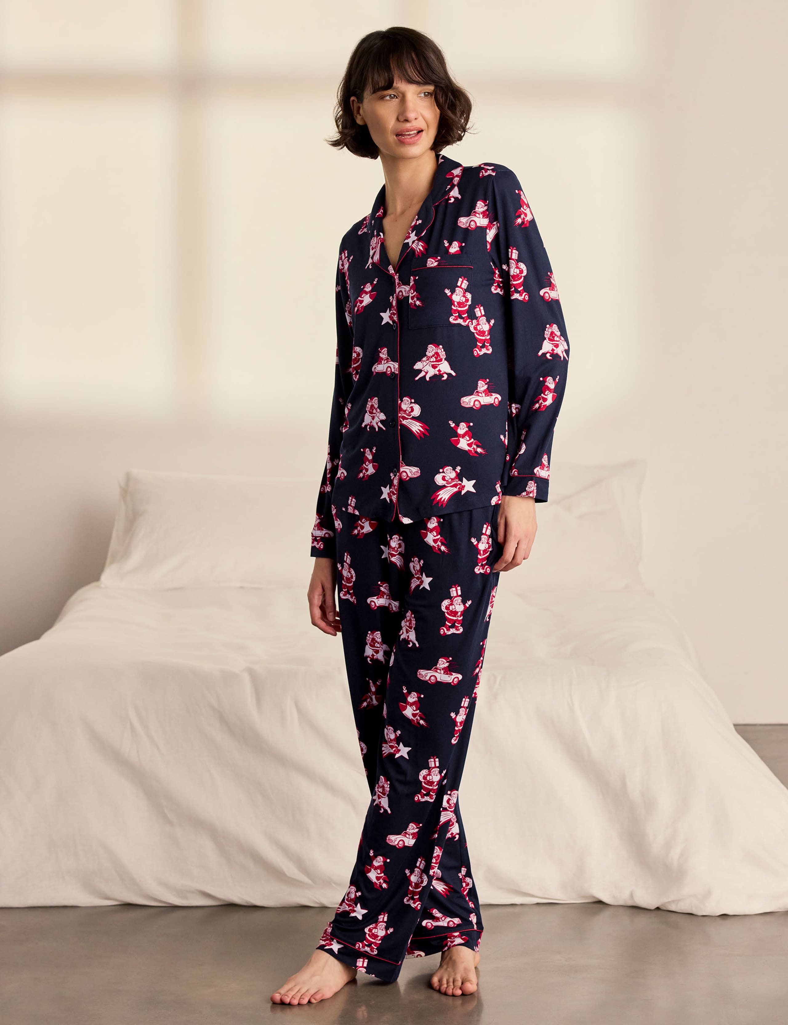 Family Christmas Santa Print
Pyjama Set 1 of 7