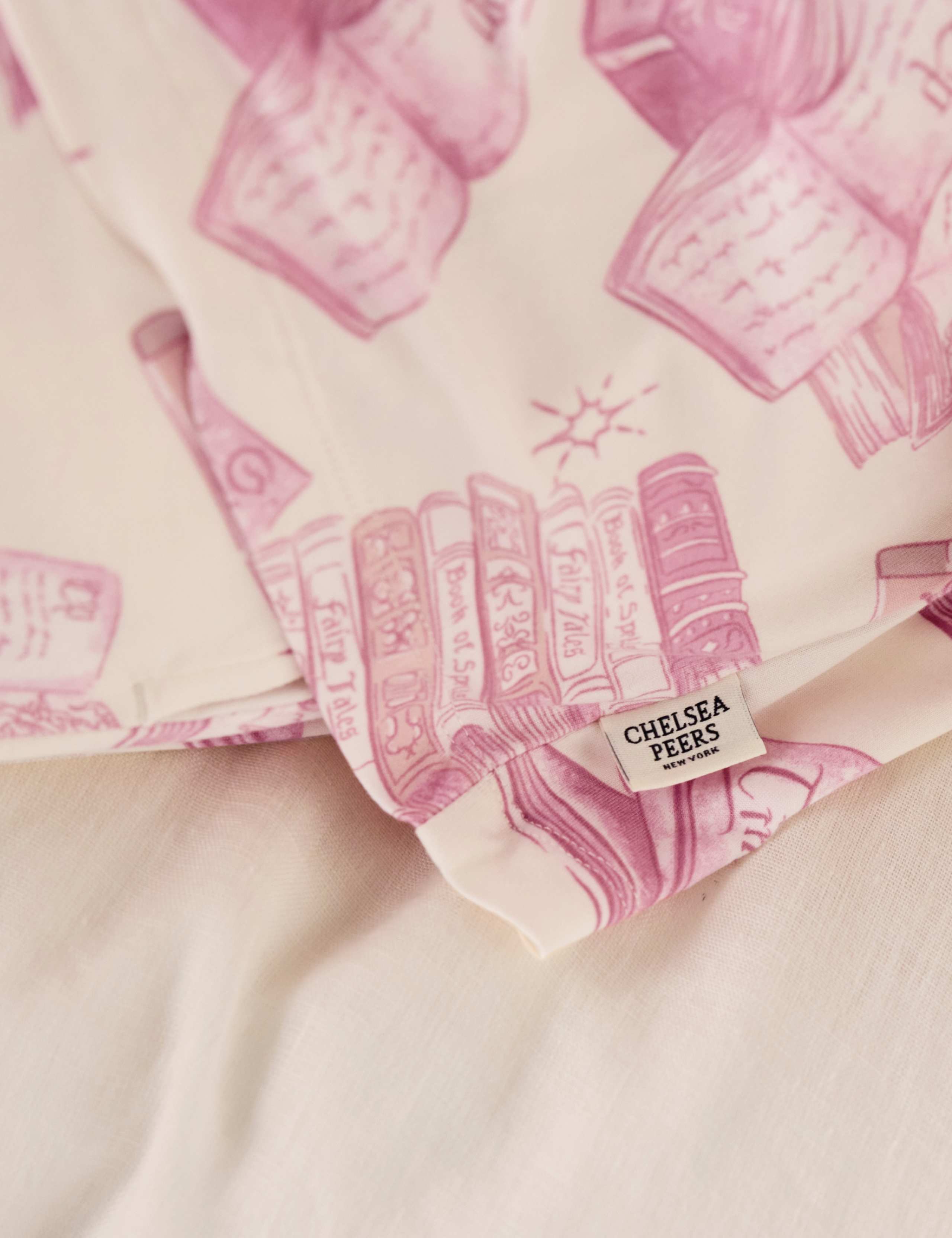 Books Print Long Pyjama Set 7 of 8