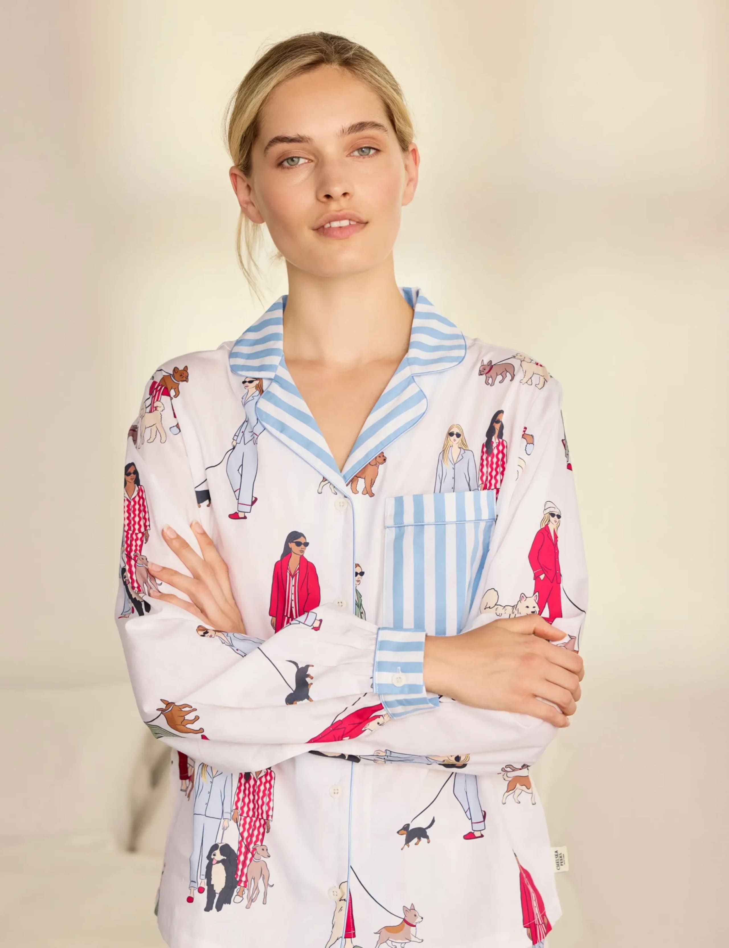 Pure Cotton Long Sleeve Two Piece Pyjamas 6 of 7