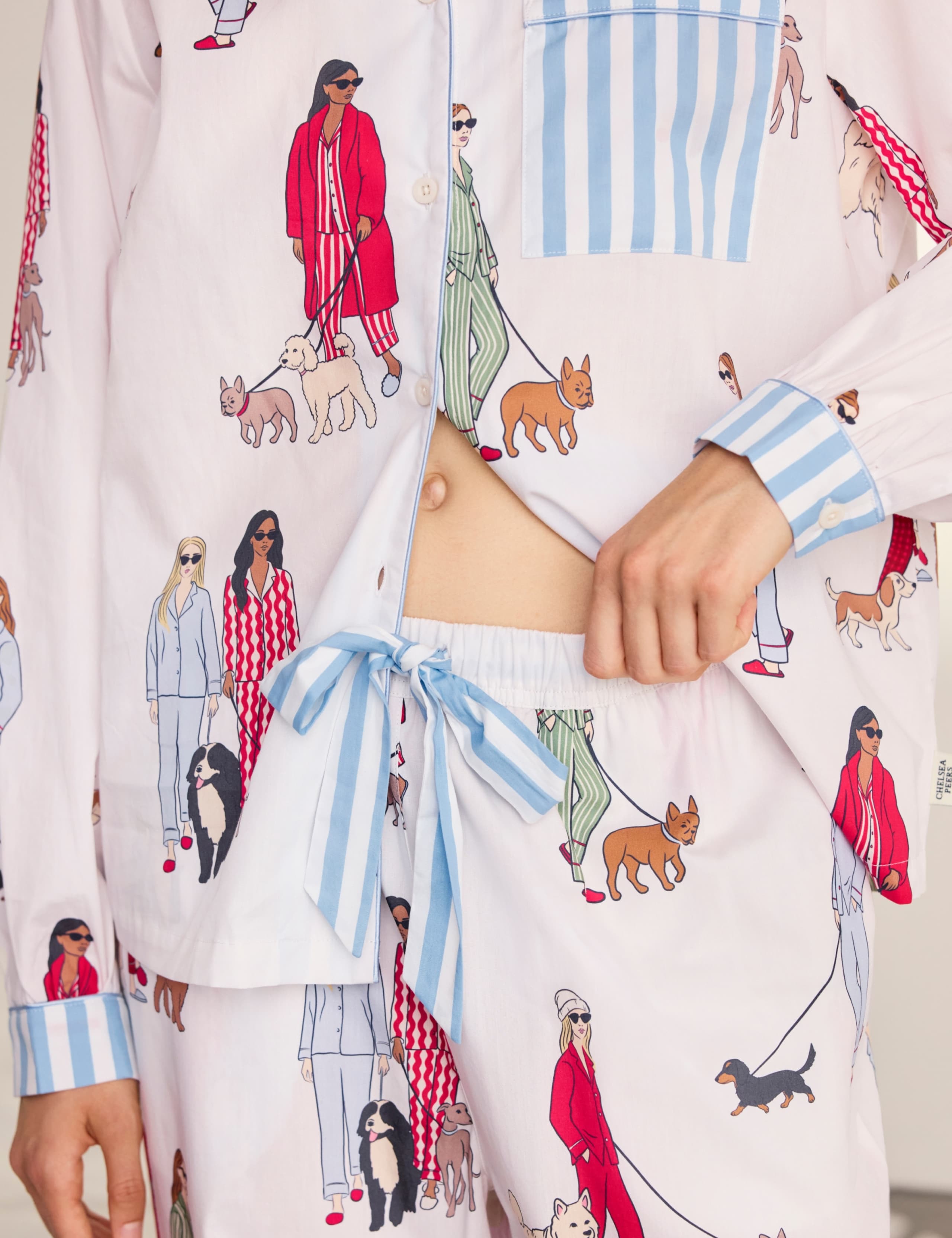 Pure Cotton Long Sleeve Two Piece Pyjamas 7 of 7