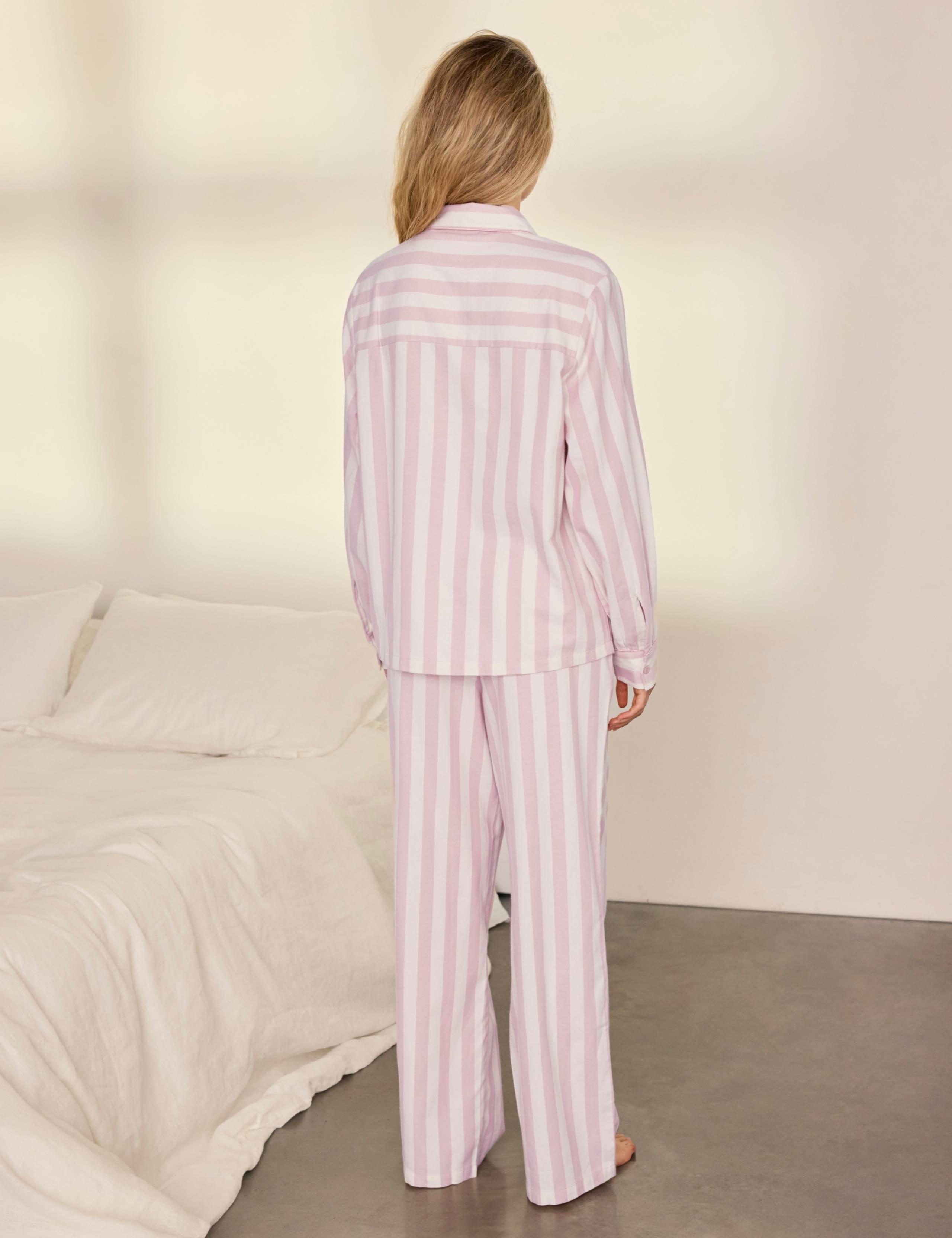 Cotton Long Sleeve Button Pyjama Set 4 of 8