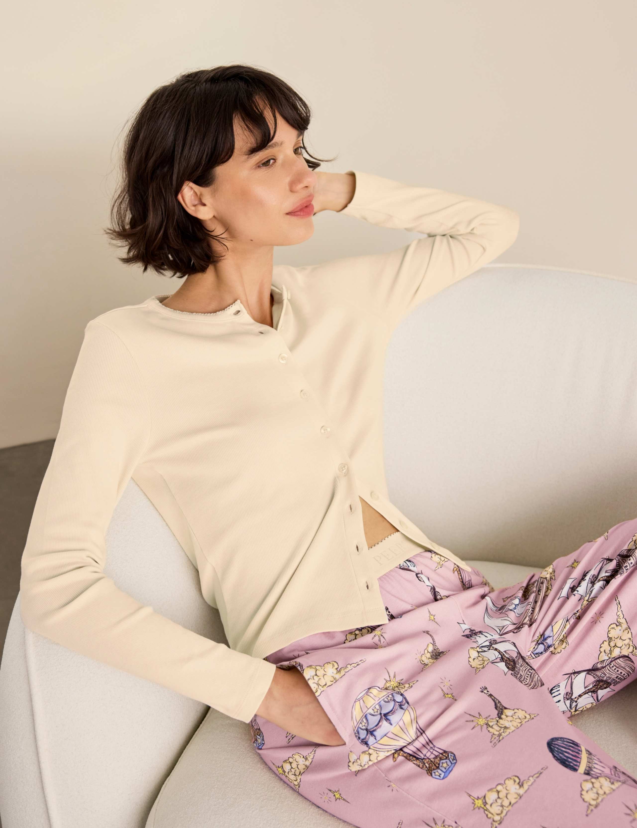 Cotton Two Piece Long Sleeve Pyjamas 2 of 7