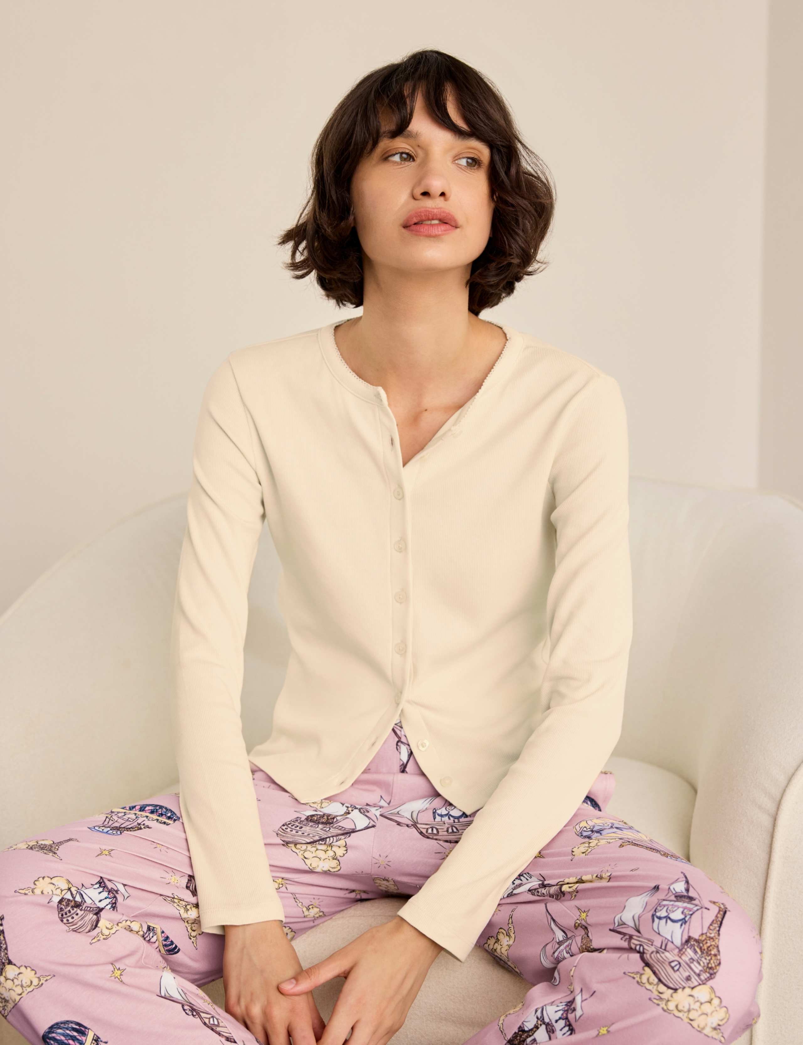 Cotton Two Piece Long Sleeve Pyjamas 6 of 7