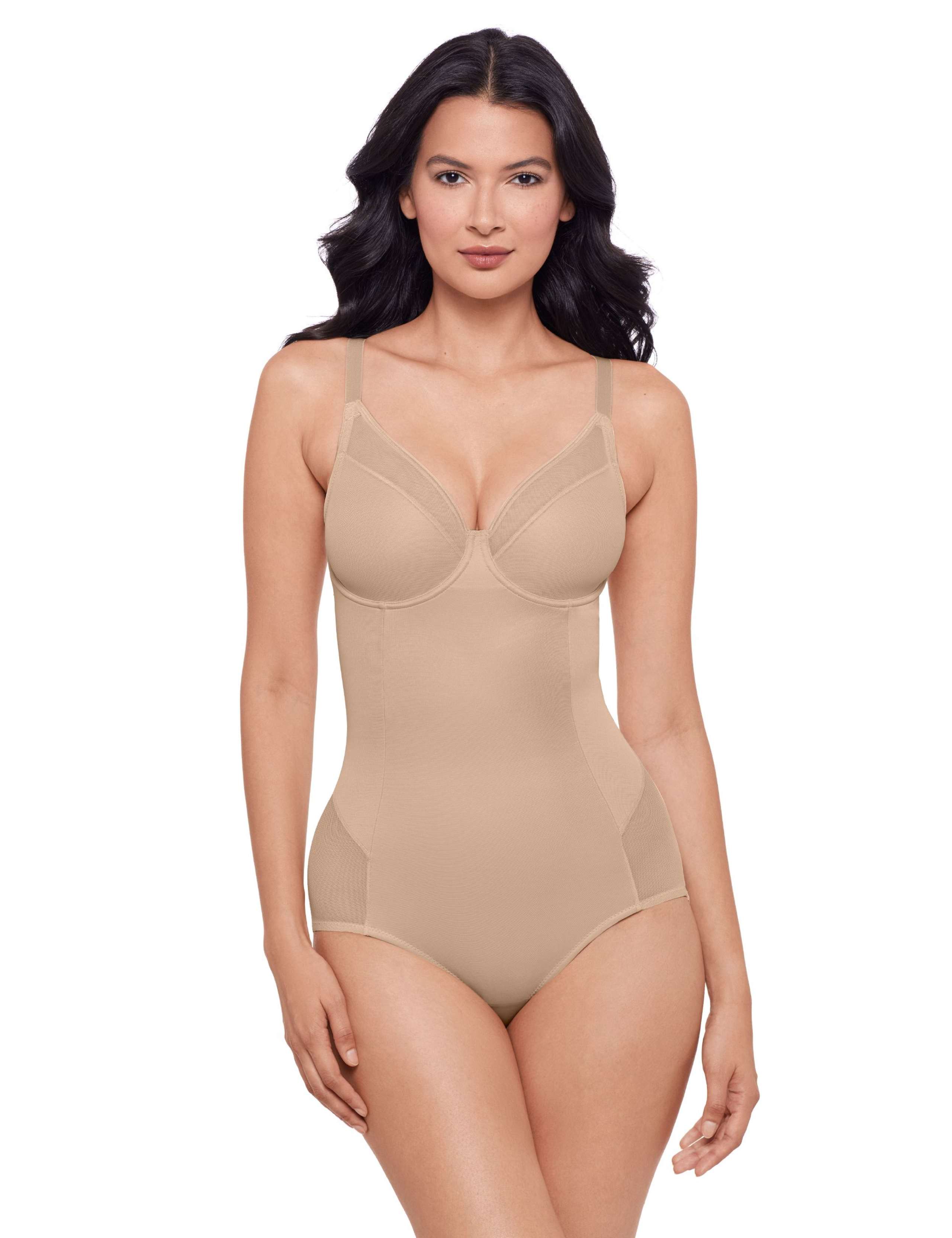 Sexy Sheer Firm Control Underwired Padded Smoothing Body 2 of 5
