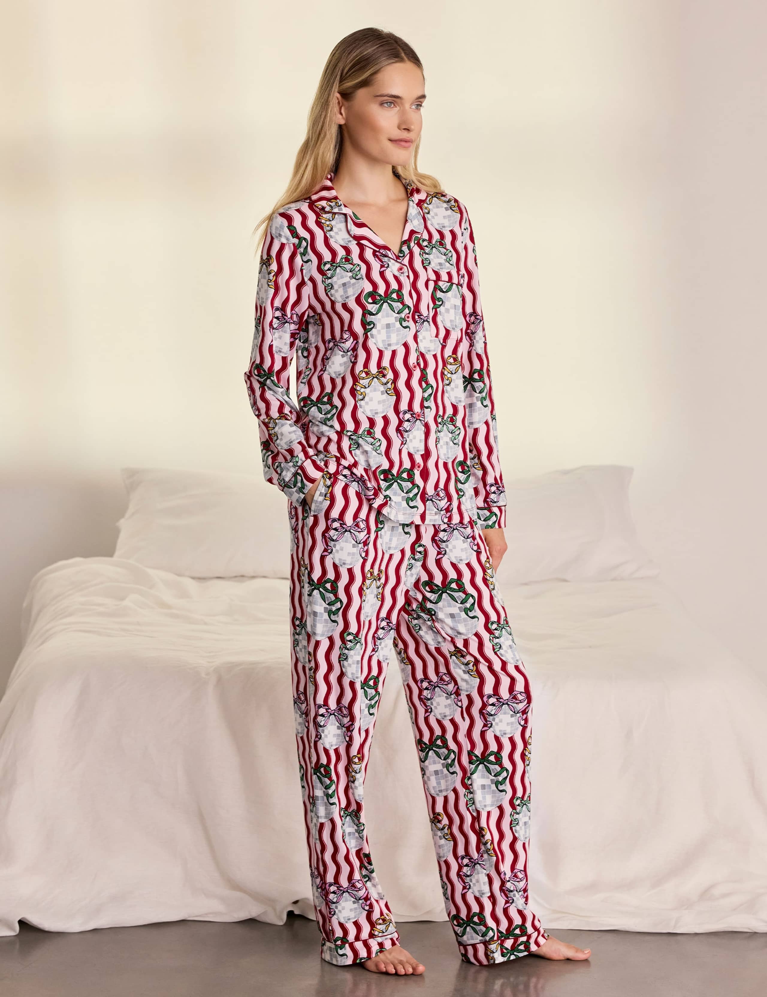Print Long Pyjama Set 4 of 6