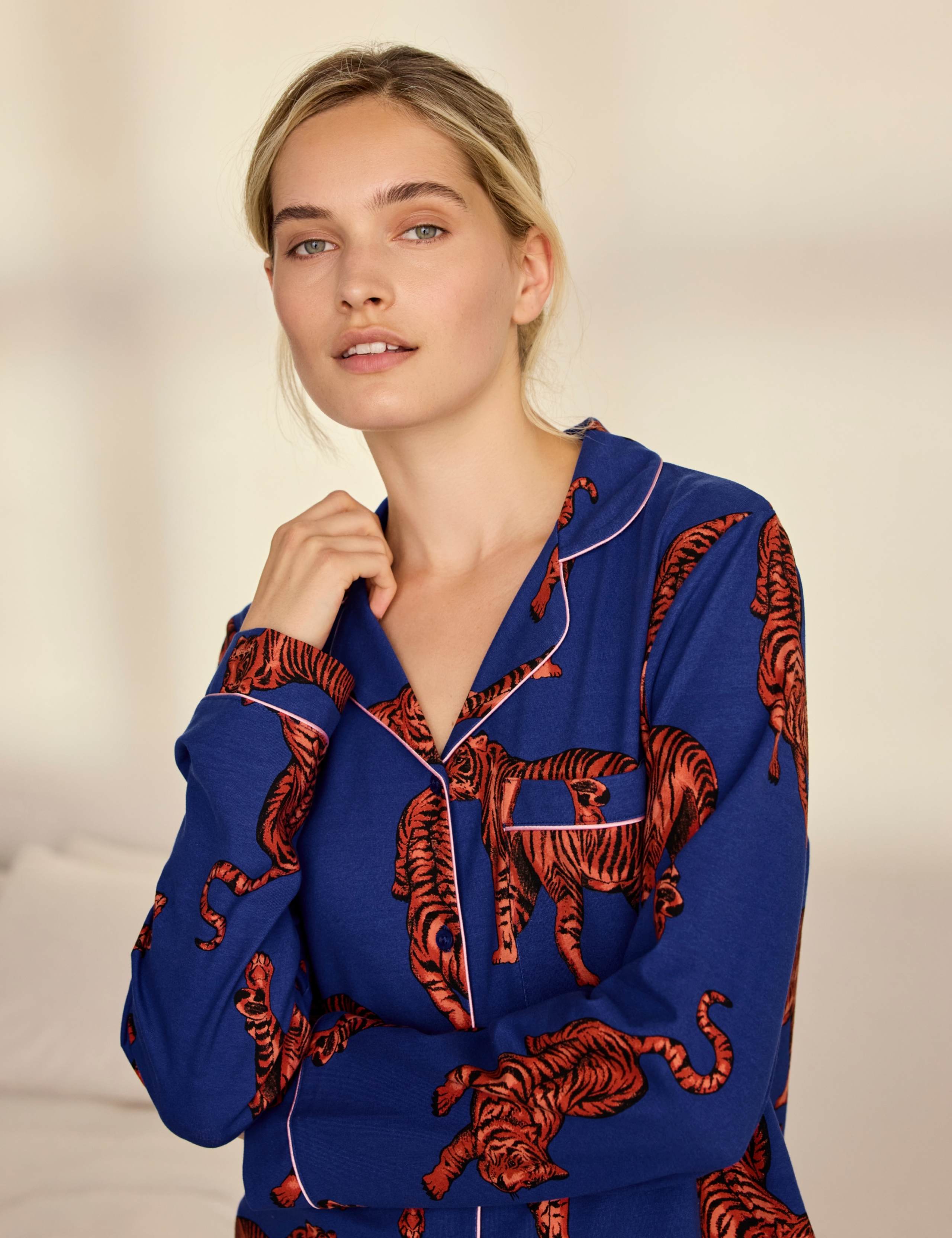 Cotton Button Fastening Pyjama Set 4 of 6
