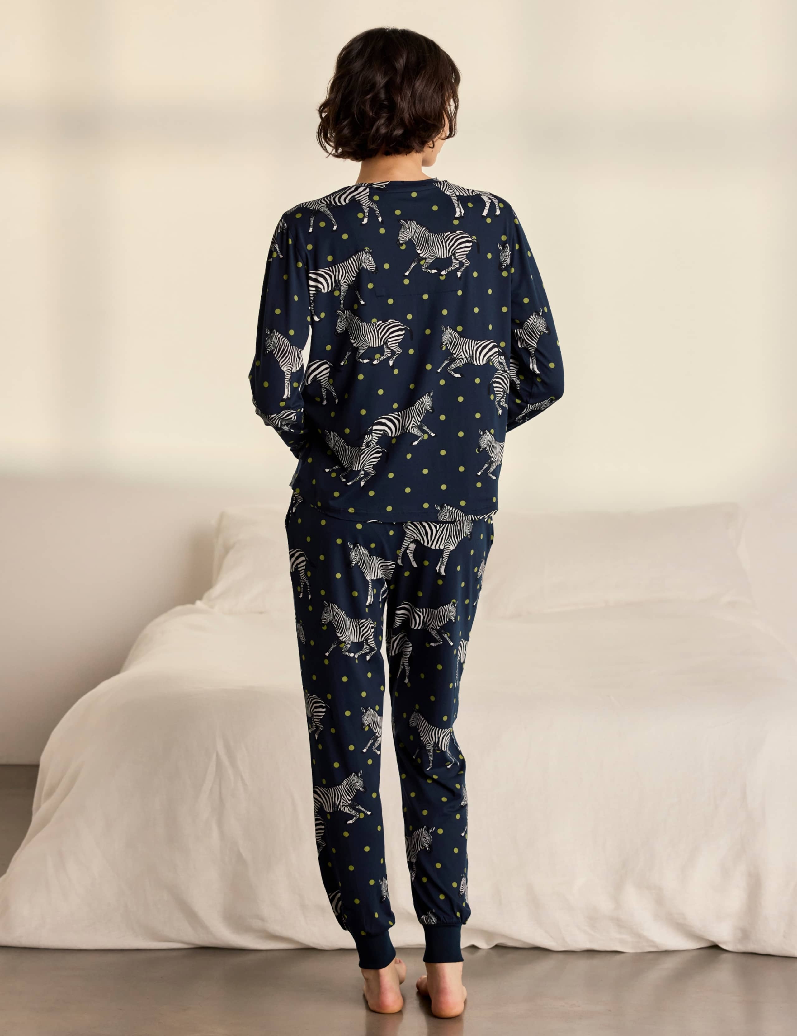 Spot Zebra Print Long Pyjama Set 4 of 6