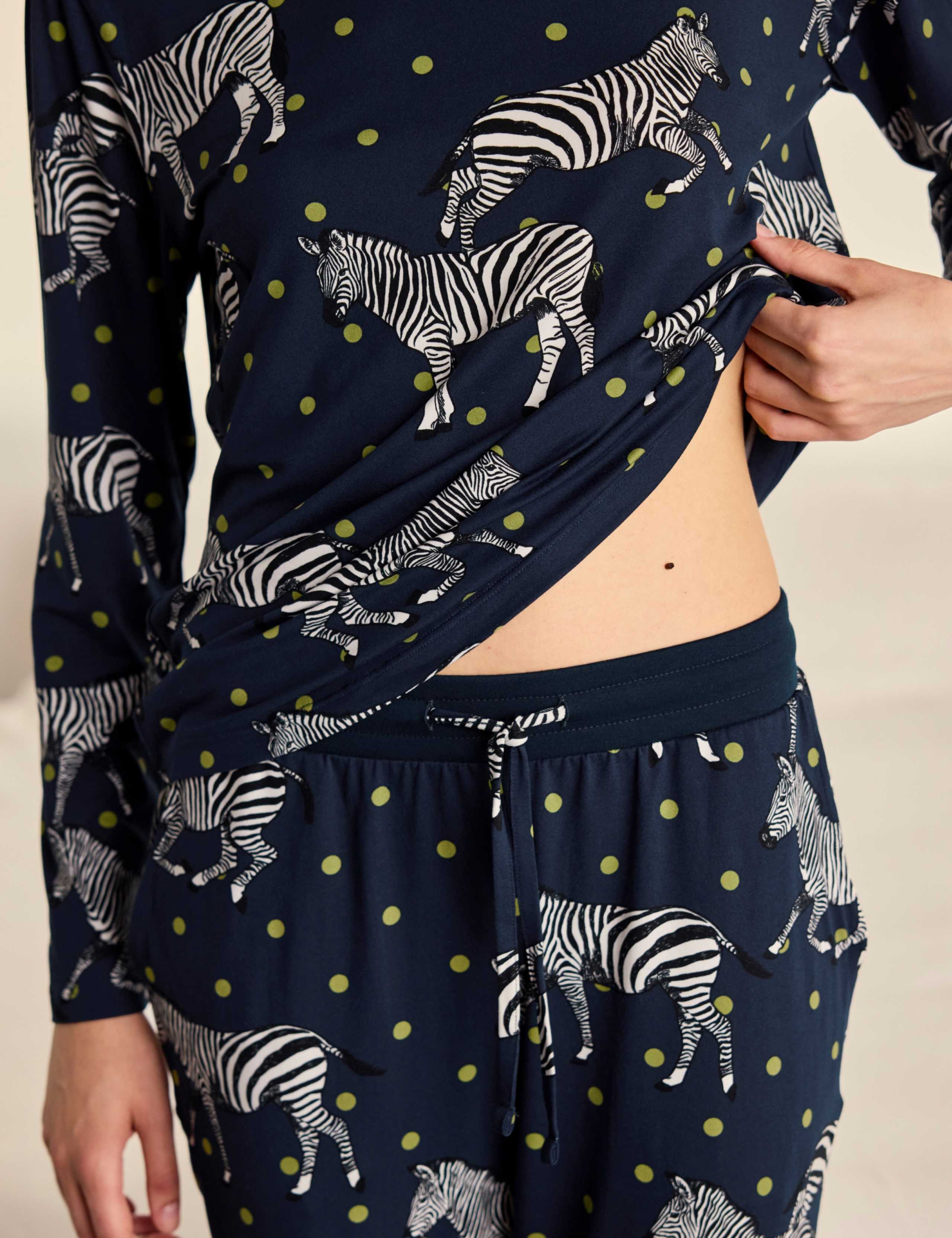 Spot Zebra Print Long Pyjama Set 5 of 6