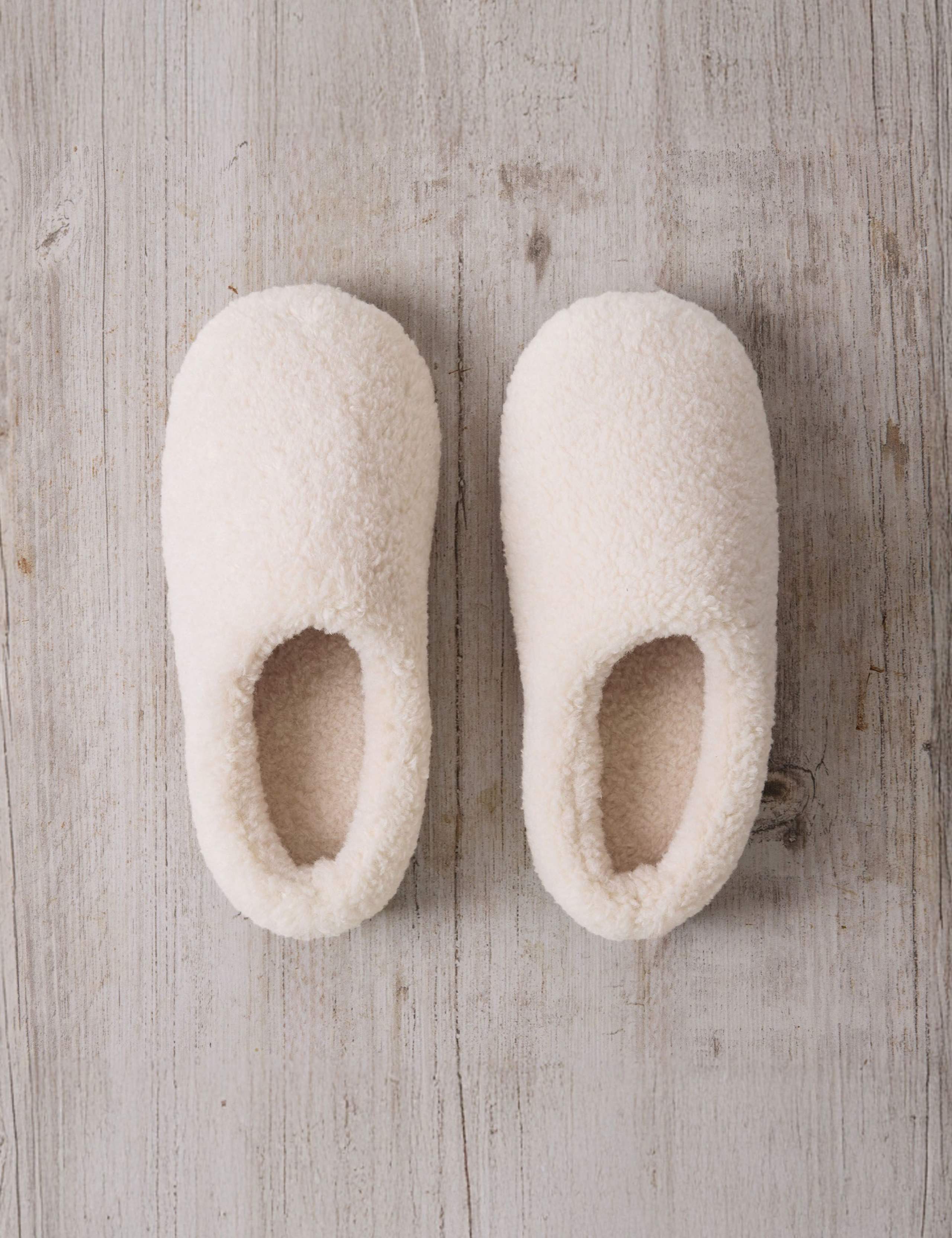 Faux Sheepskin Borg Mule Slippers 4 of 5