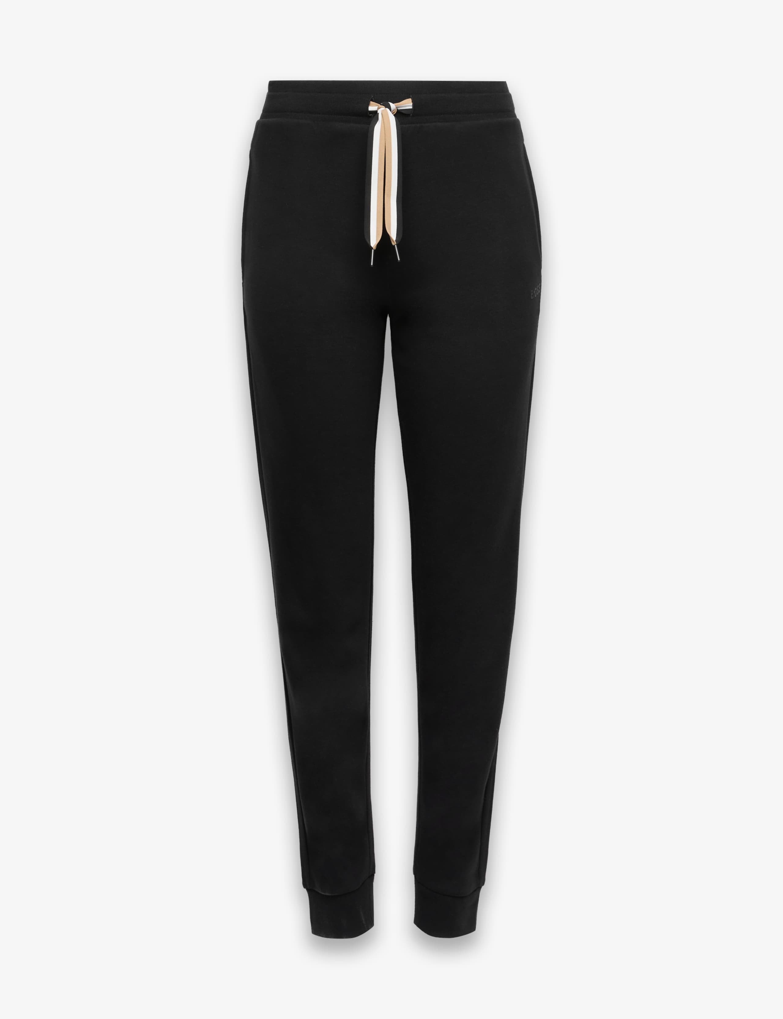 Cotton Blend Striped Drawcord Lounge Joggers 1 of 3