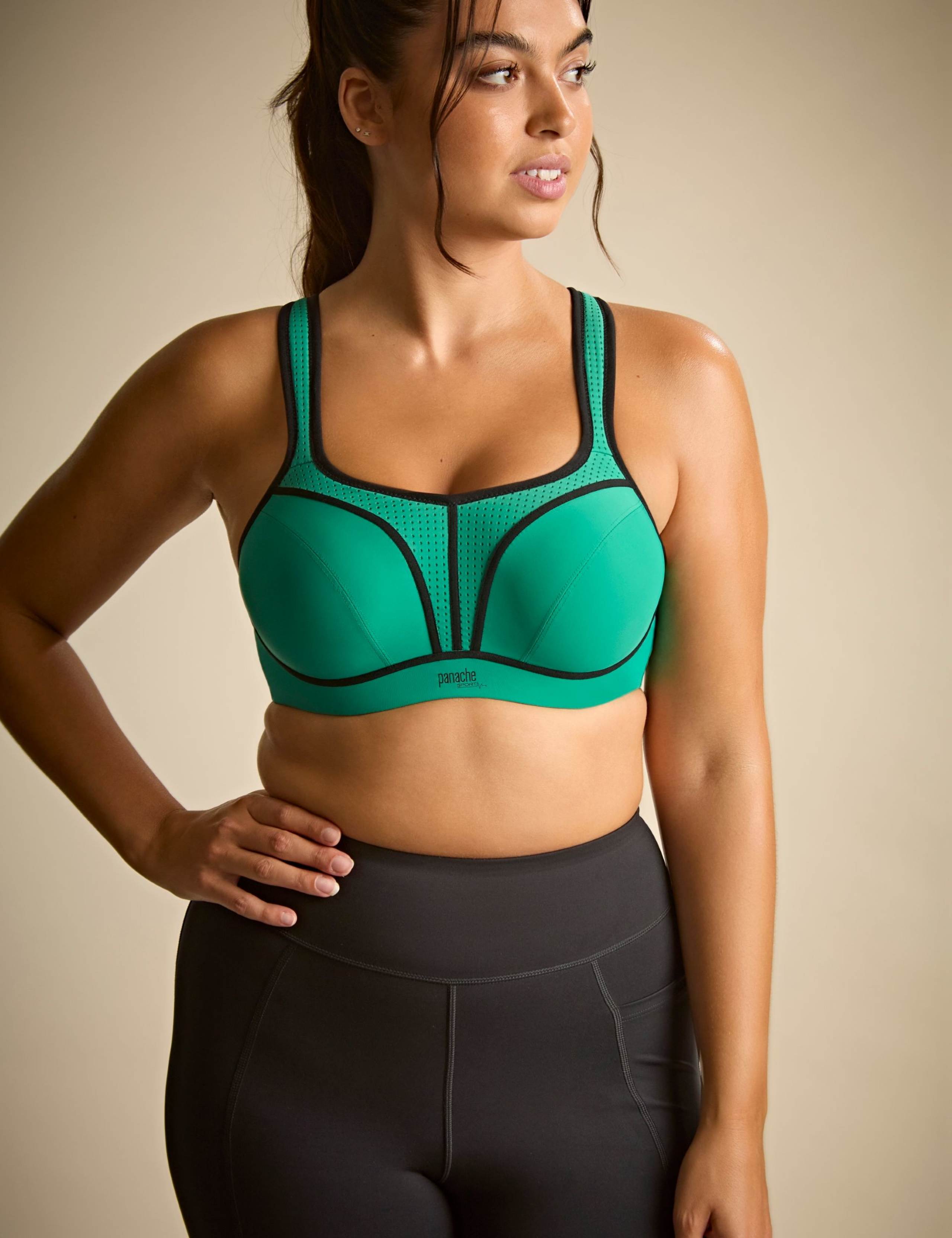 Power Ultimate Support Wired Padded Sports Bra (B-J) 4 of 5