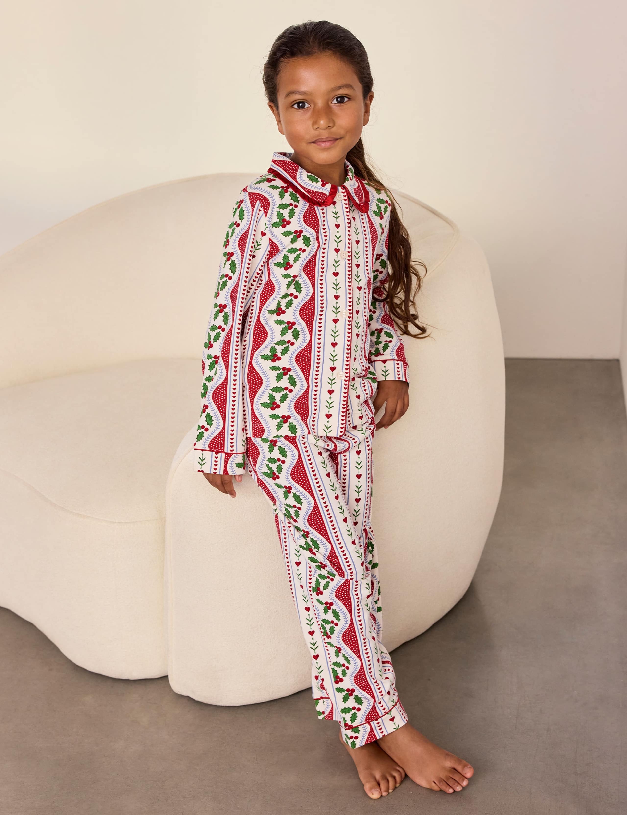 Cotton Rich Pyjama Set (6-16 Yrs) 1 of 7