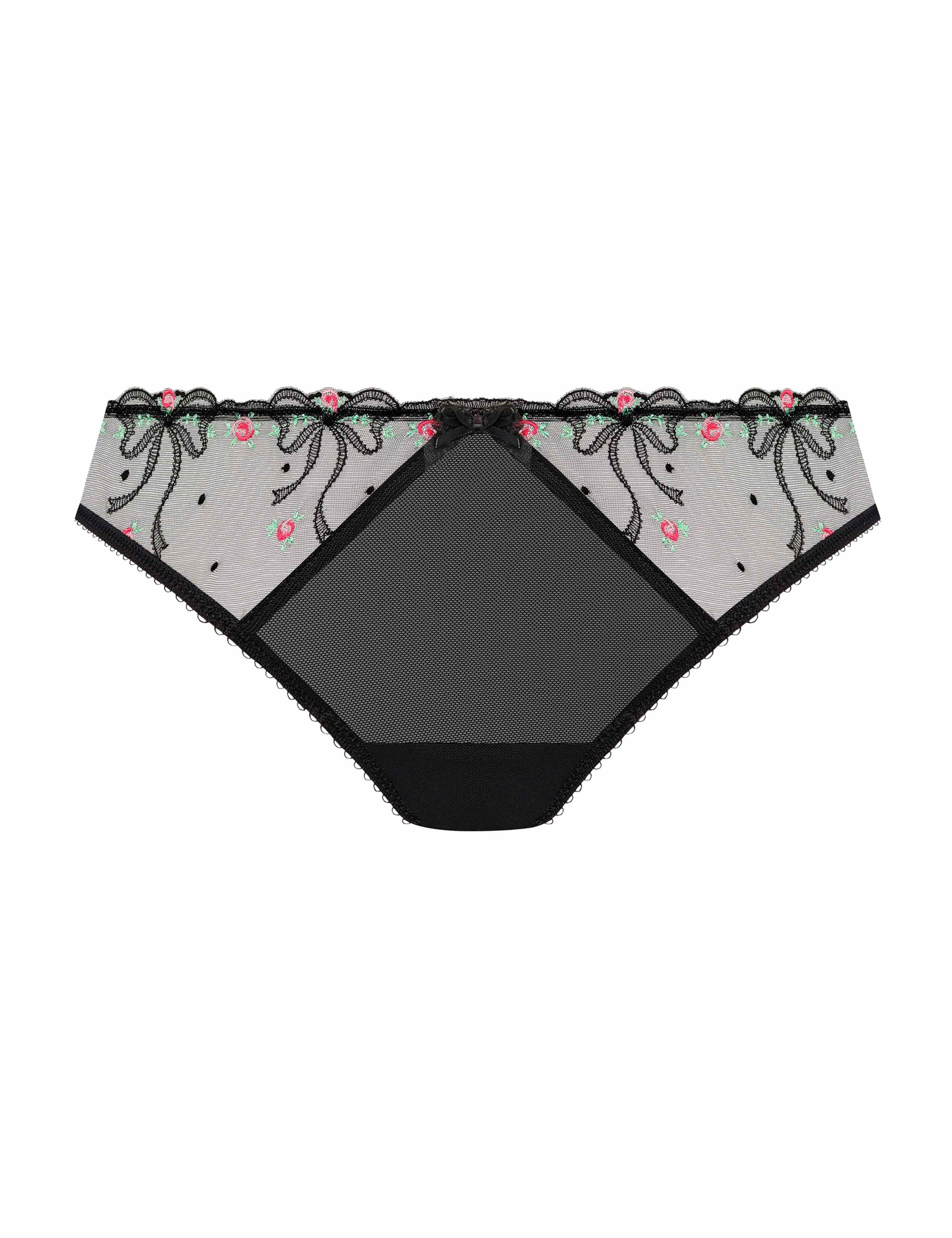 Tilly Embroidered Lace Briefs 2 of 5