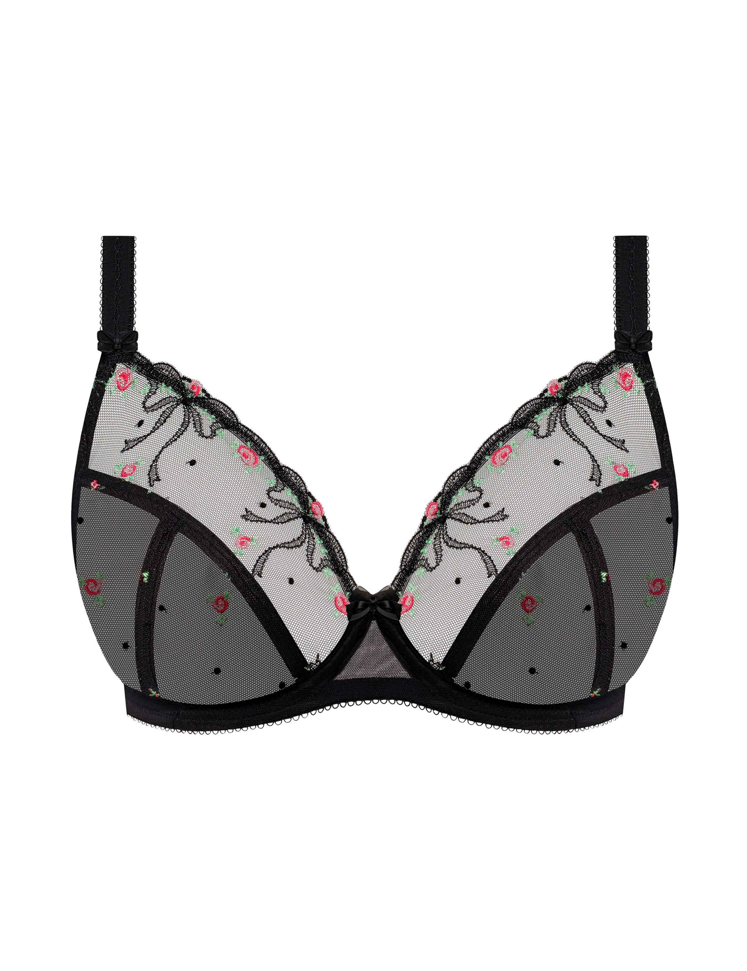 Tilly Embroidered Wired Plunge Bra (D-HH) 2 of 6