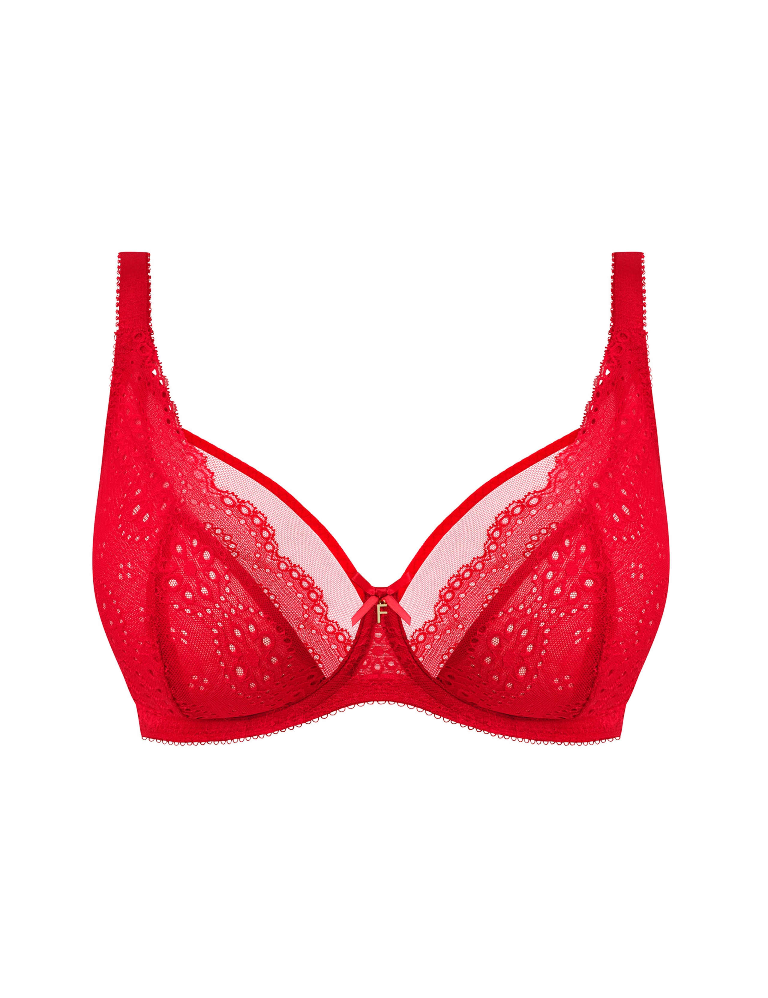 Posie Lace Wired Plunge Bra (D-K) 2 of 5