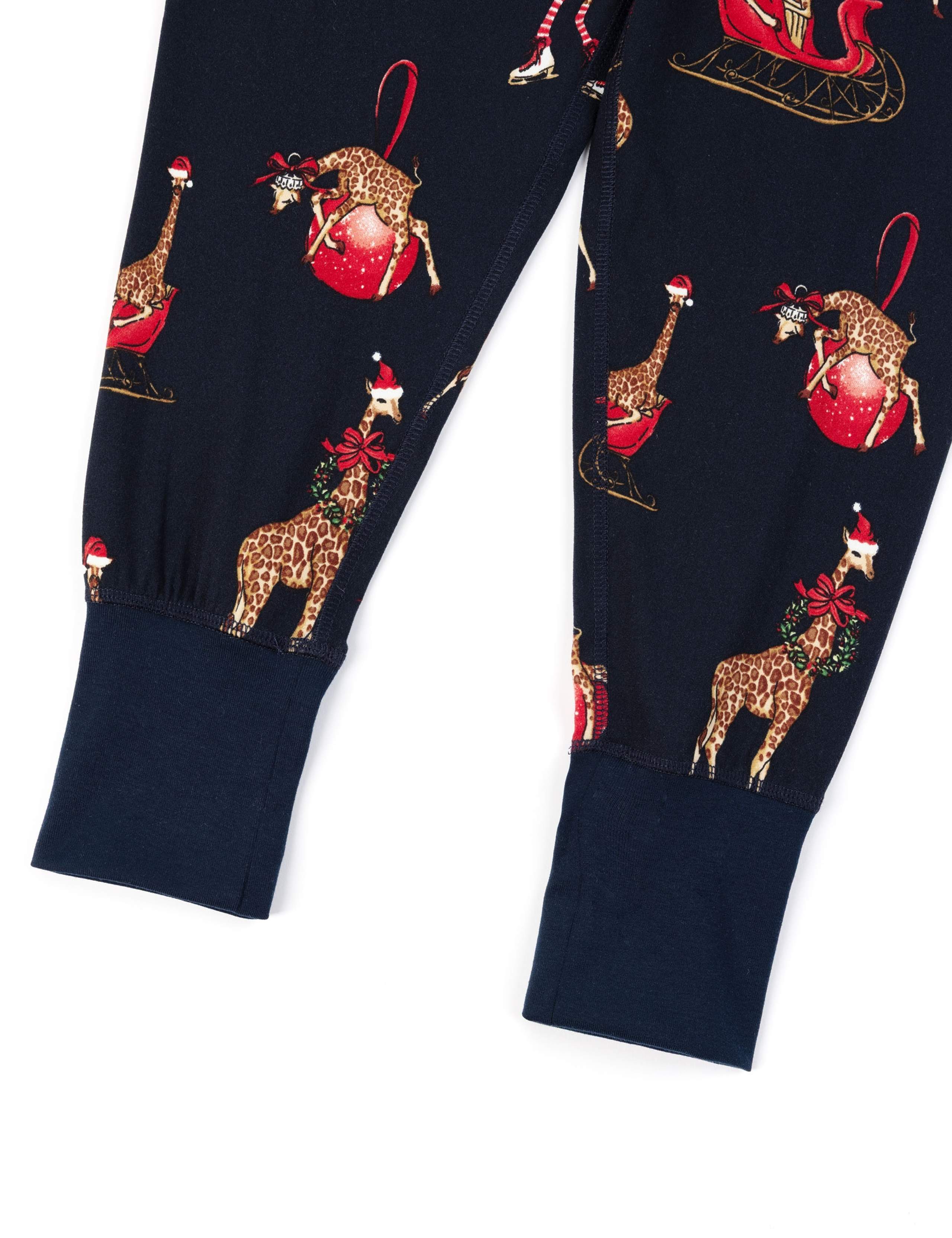 Family Christmas Giraffe Print
 Pyjama Set (6-16 Yrs) 5 of 9