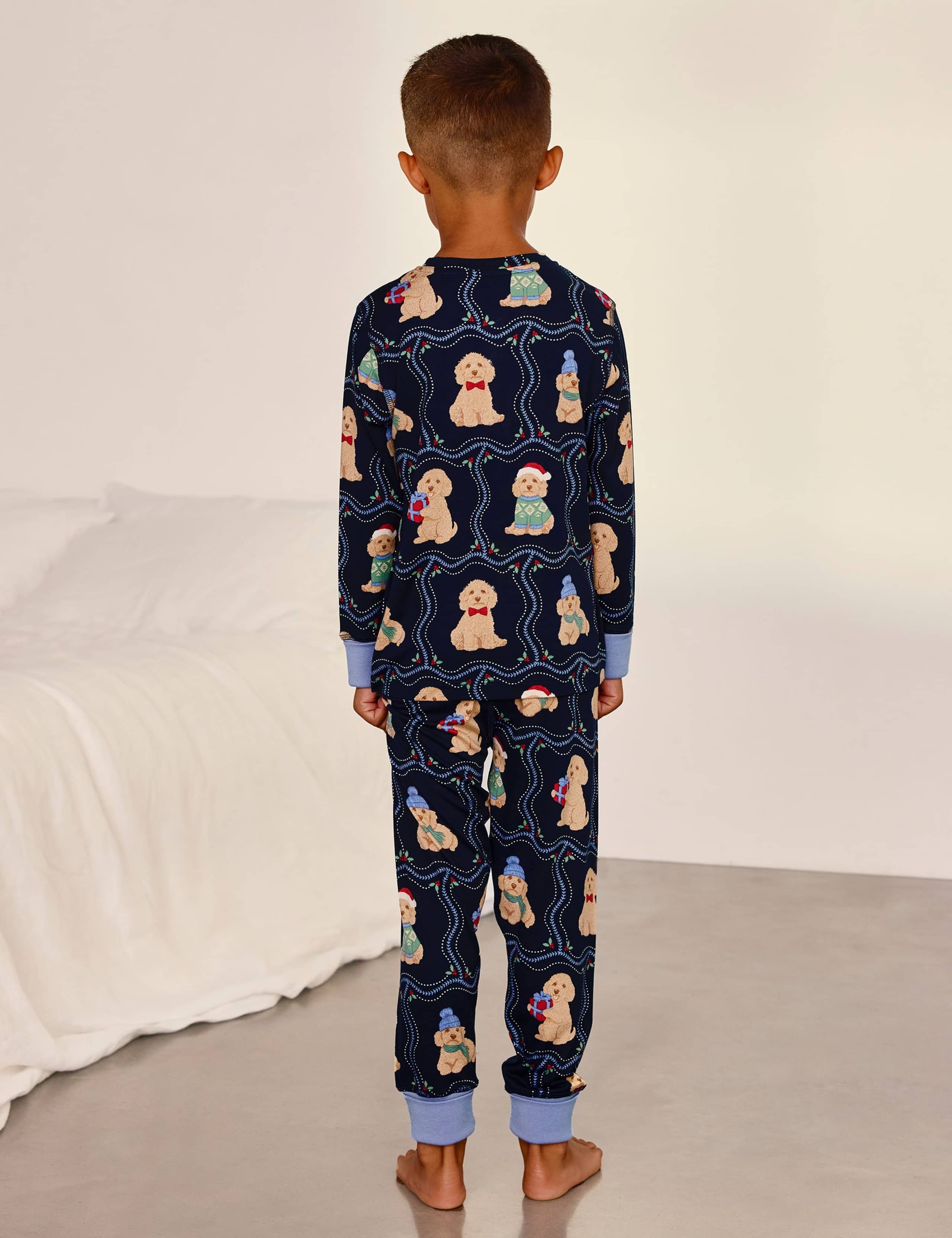 Family Christmas Dog Print
 Pyjama Set (6-16 Yrs) 3 of 9