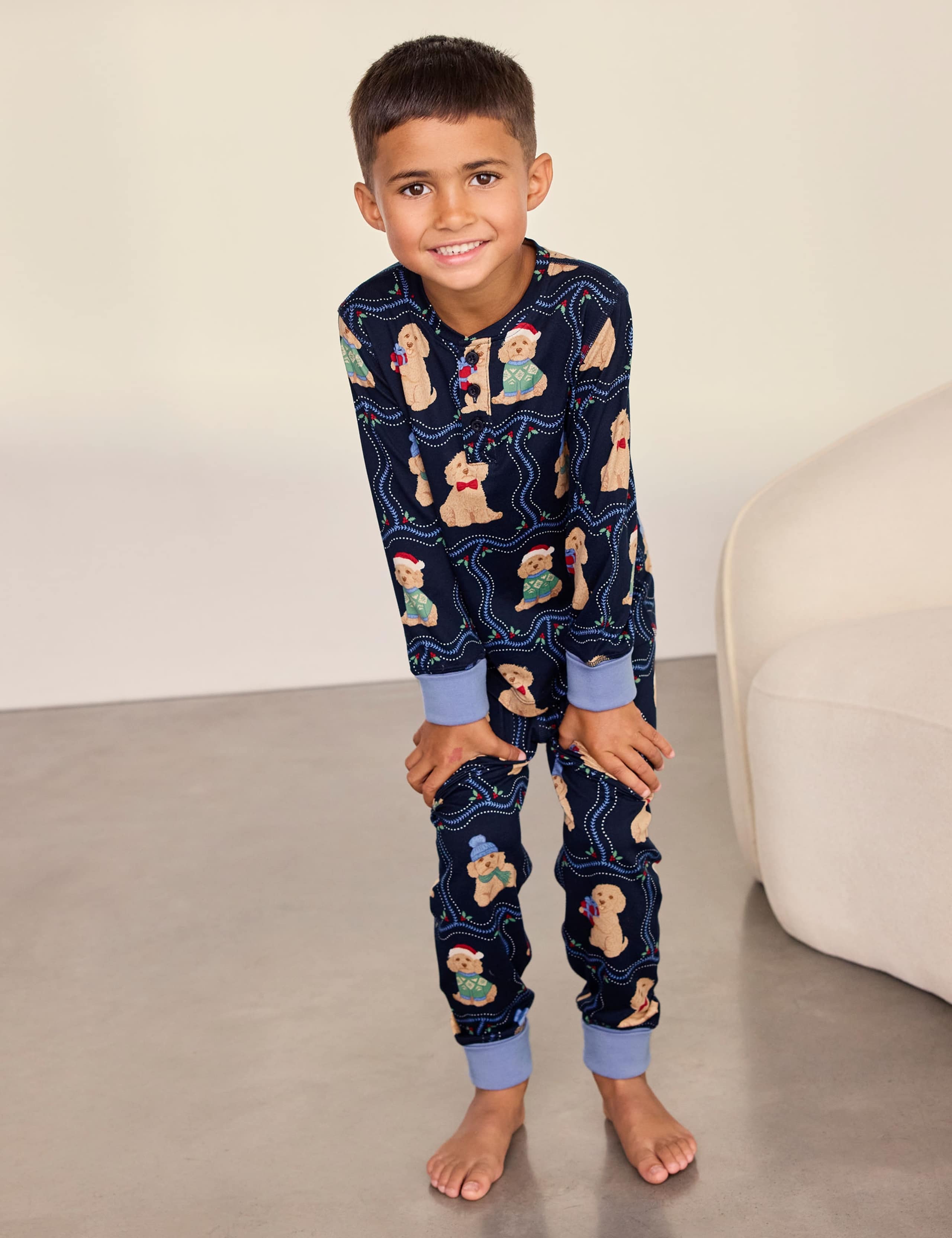 Family Christmas Dog Print
 Pyjama Set (6-16 Yrs) 5 of 9