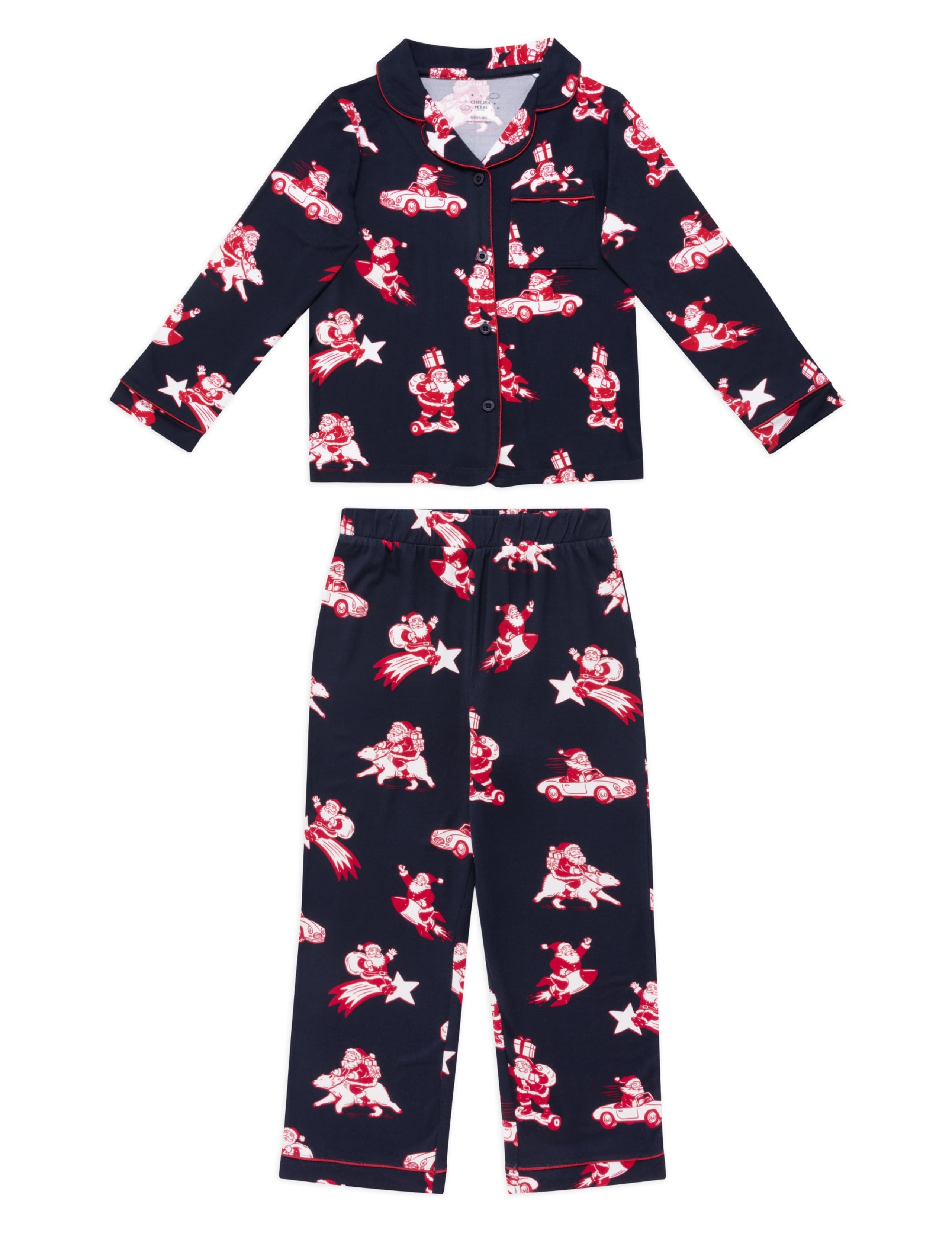 Family Christmas Santa Print
Pyjama Set (6-16 Yrs) 2 of 7