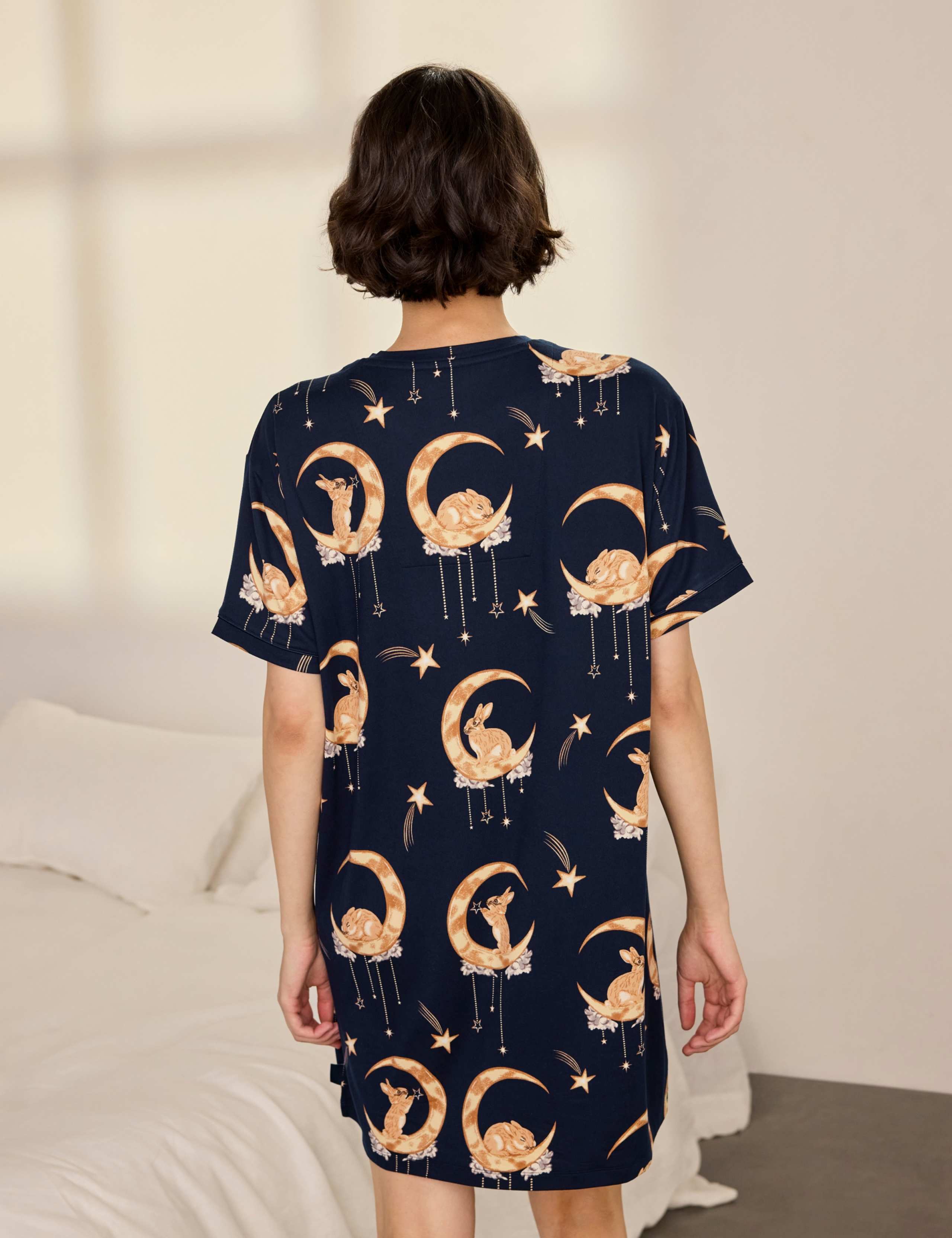 Bunny Print Nightshirt 4 of 8
