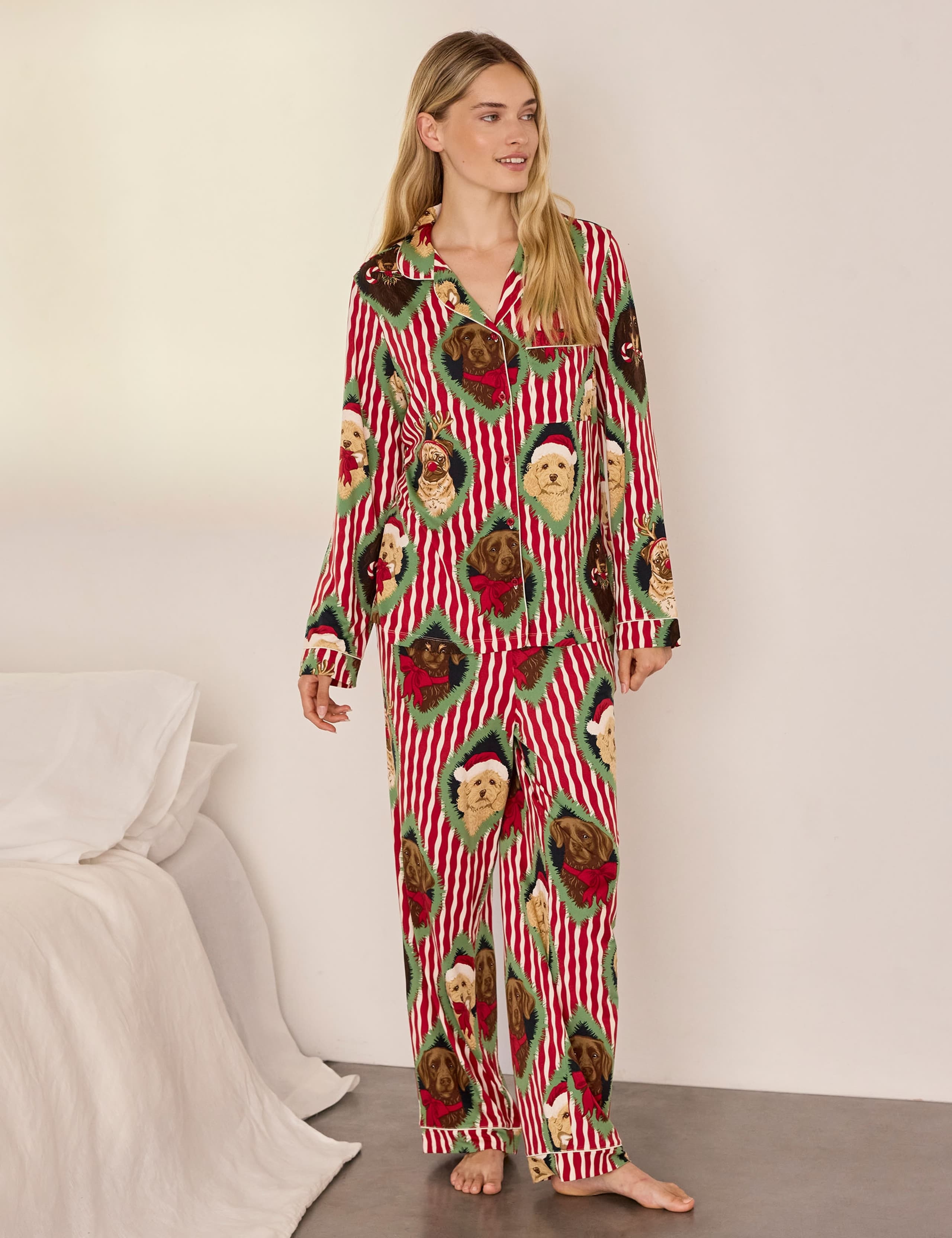 Family Christmas Dog Print
 Pyjama Set 3 of 6